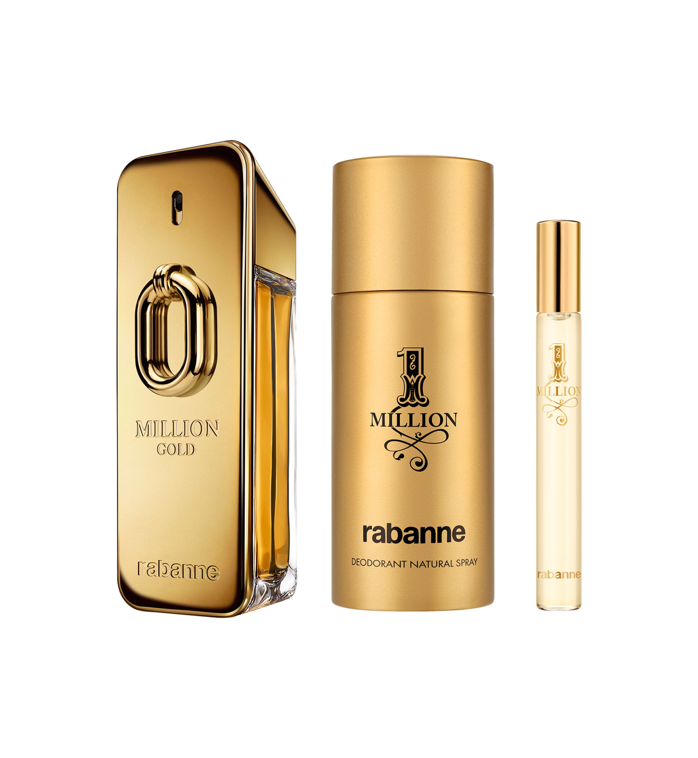 Million Gold Eau de Parfum Intense 3-Piece Gift Set - $217 Value! 