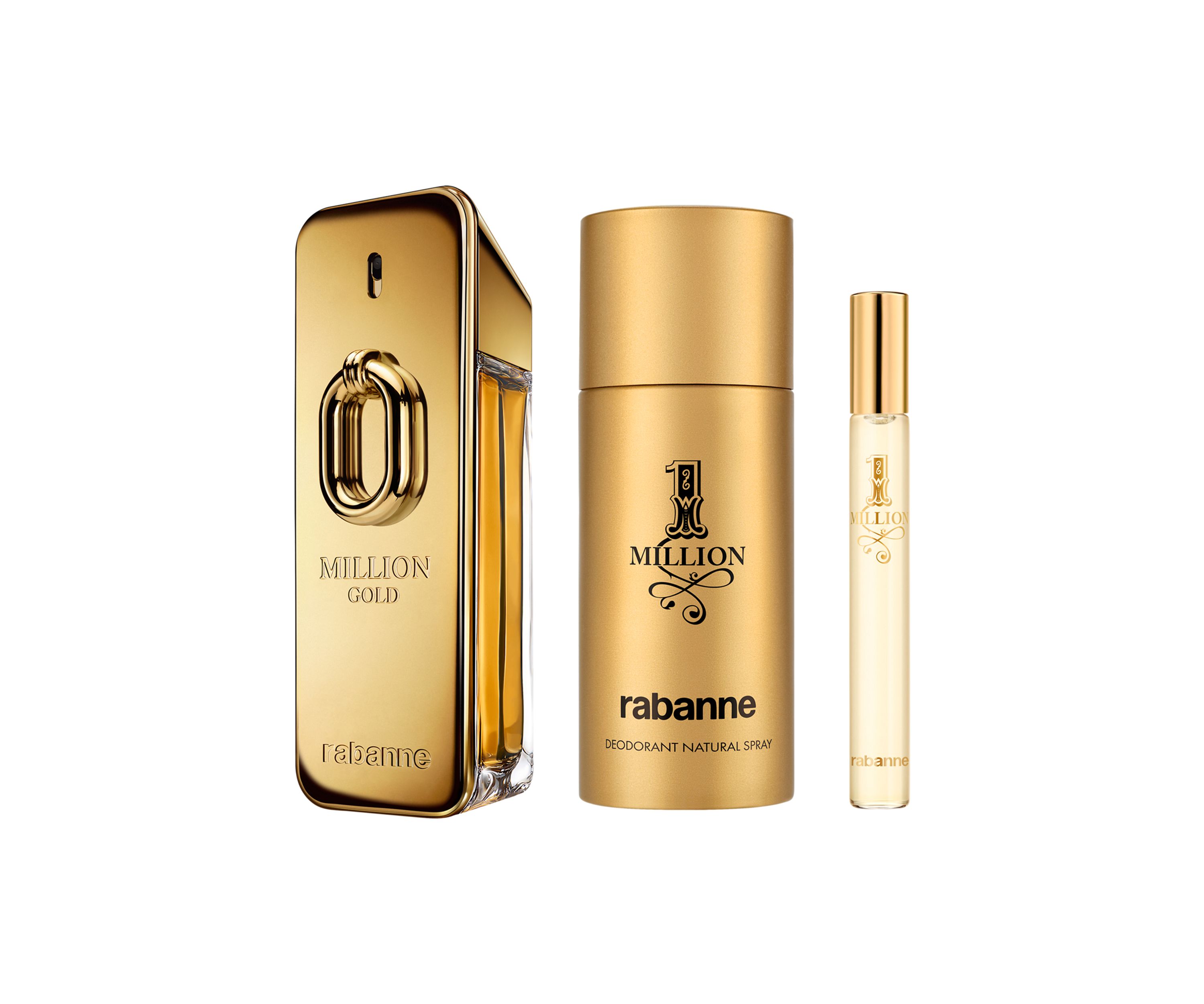 Million Gold Eau de Parfum Intense 3-Piece Gift Set - $217 Value! 