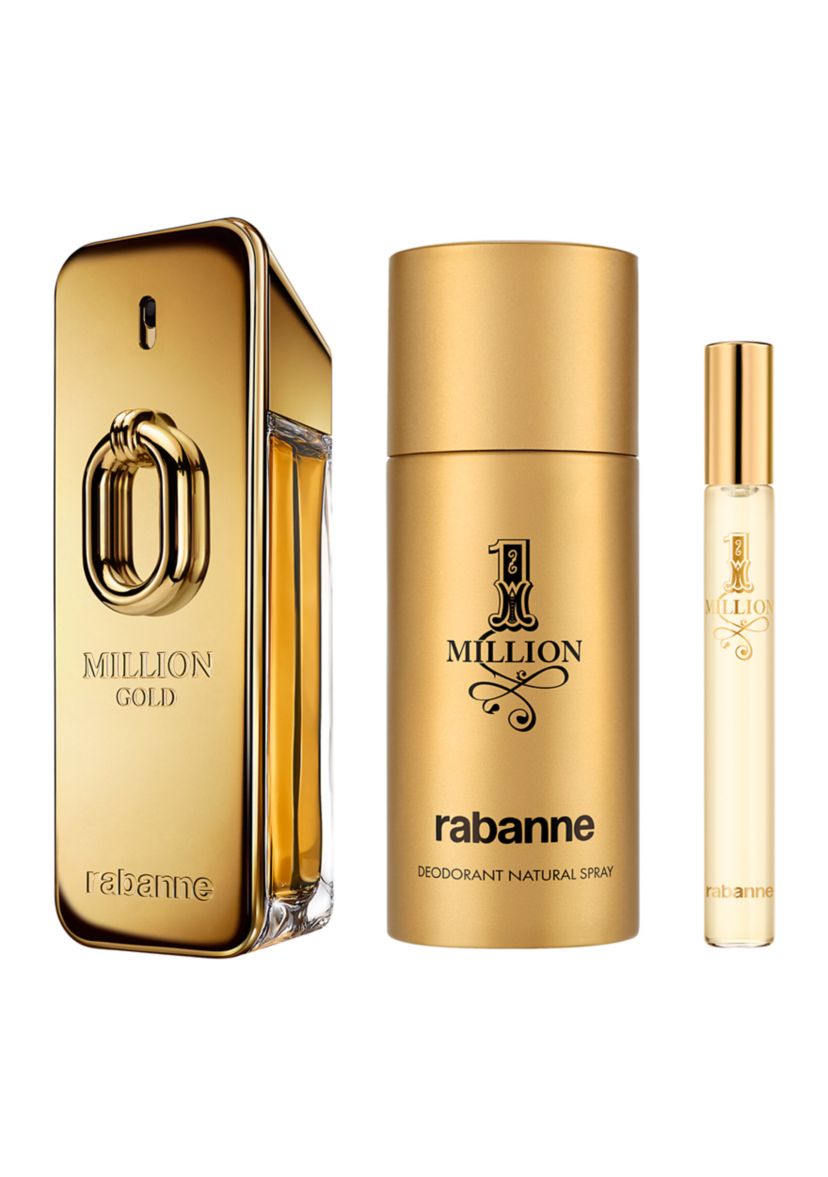 Million Gold Eau de Parfum Intense 3-Piece Gift Set - $217 Value! 