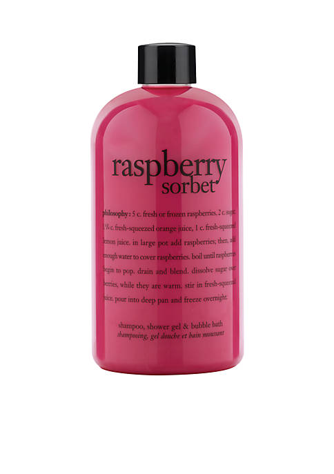 philosophy raspberry sorbet shower gel