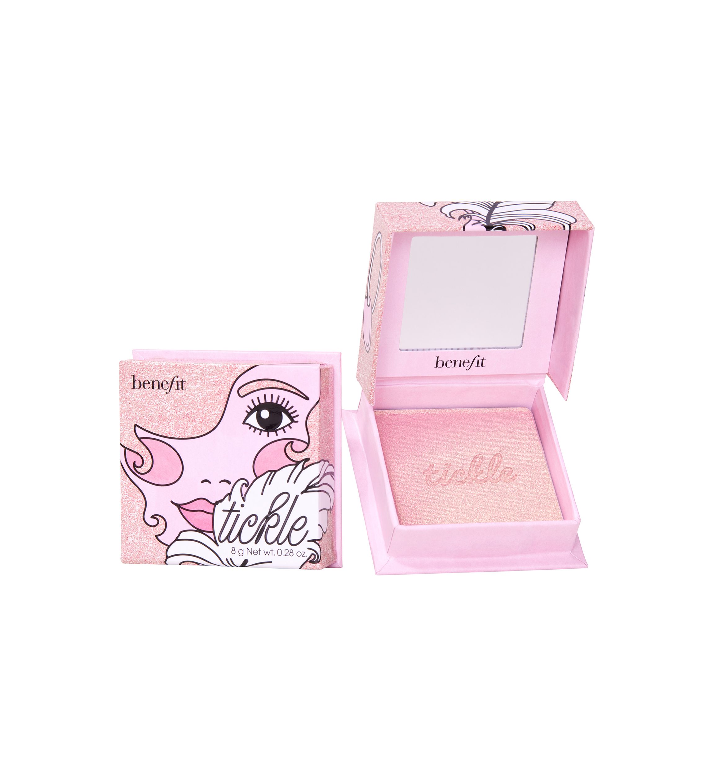 Tickle Golden Pink Powder Highlighter