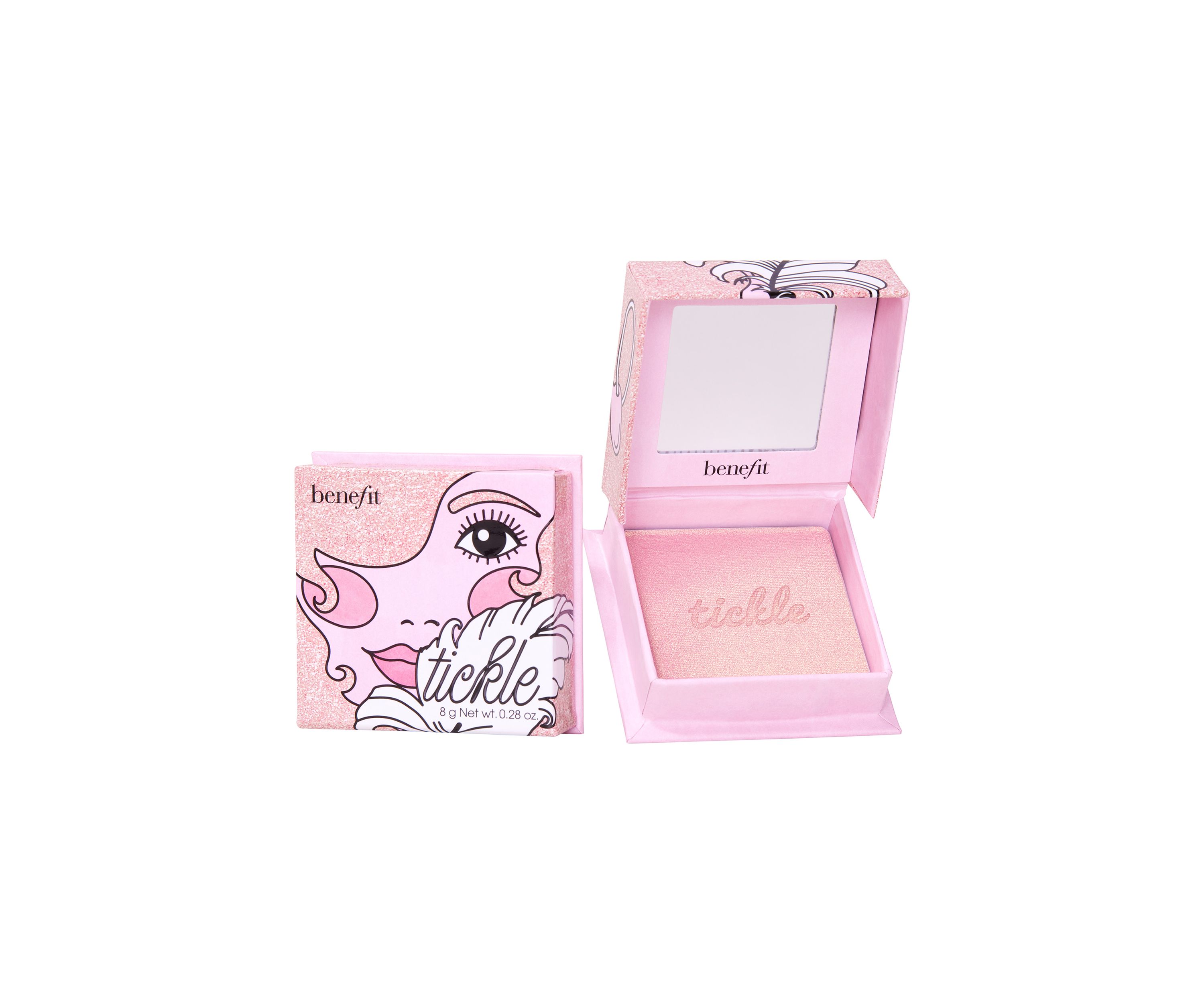 Tickle Golden Pink Powder Highlighter