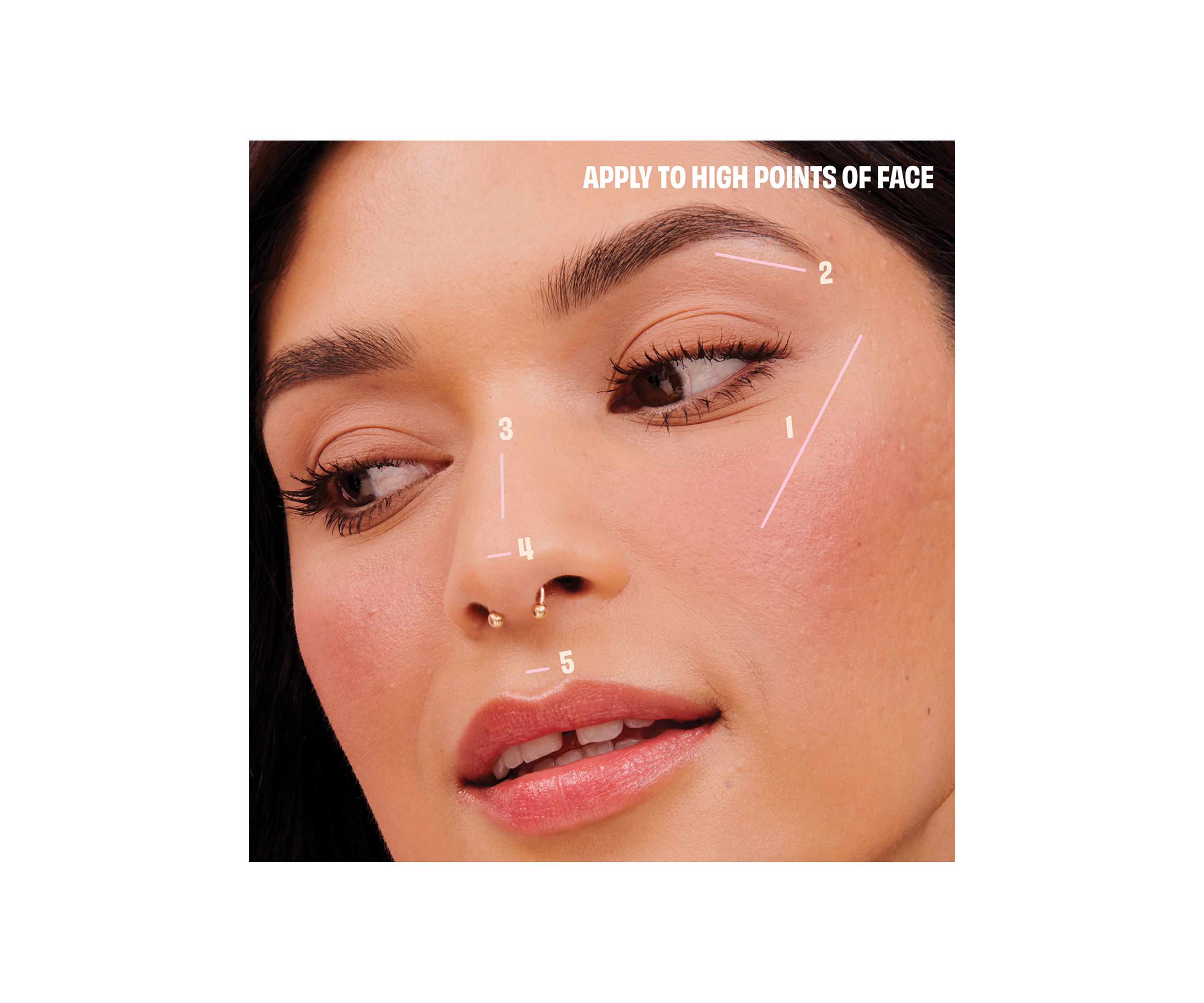Tickle Golden Pink Powder Highlighter