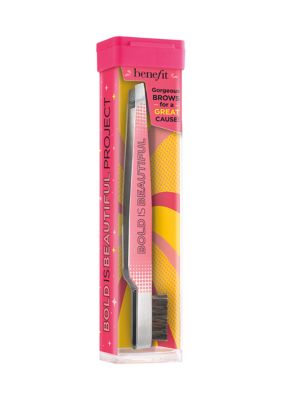 Slant Tweezer & Brow Brush