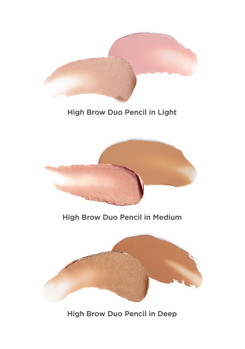 High Brow Duo Pencil Eyebrow Highlighting Pencil Dual-Ended Brow Highlighting Pencil