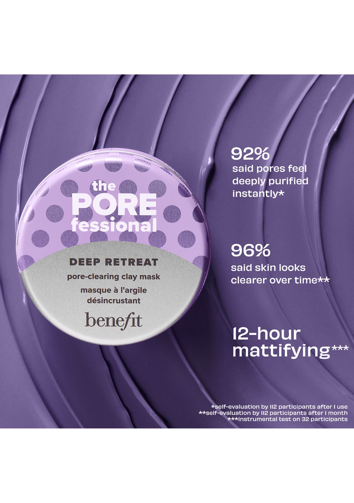 The POREfessional Deep Retreat Pore-Clearing Clay Mask