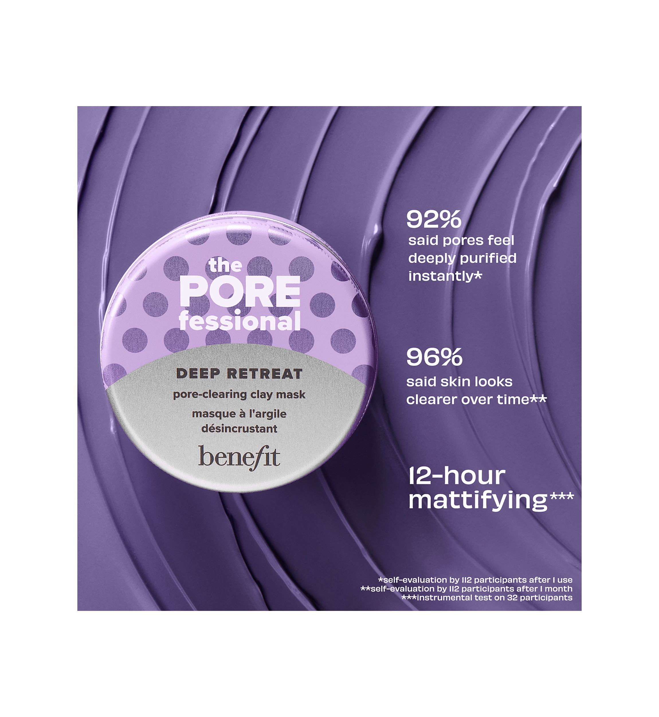 The POREfessional Deep Retreat Pore-Clearing Clay Mask