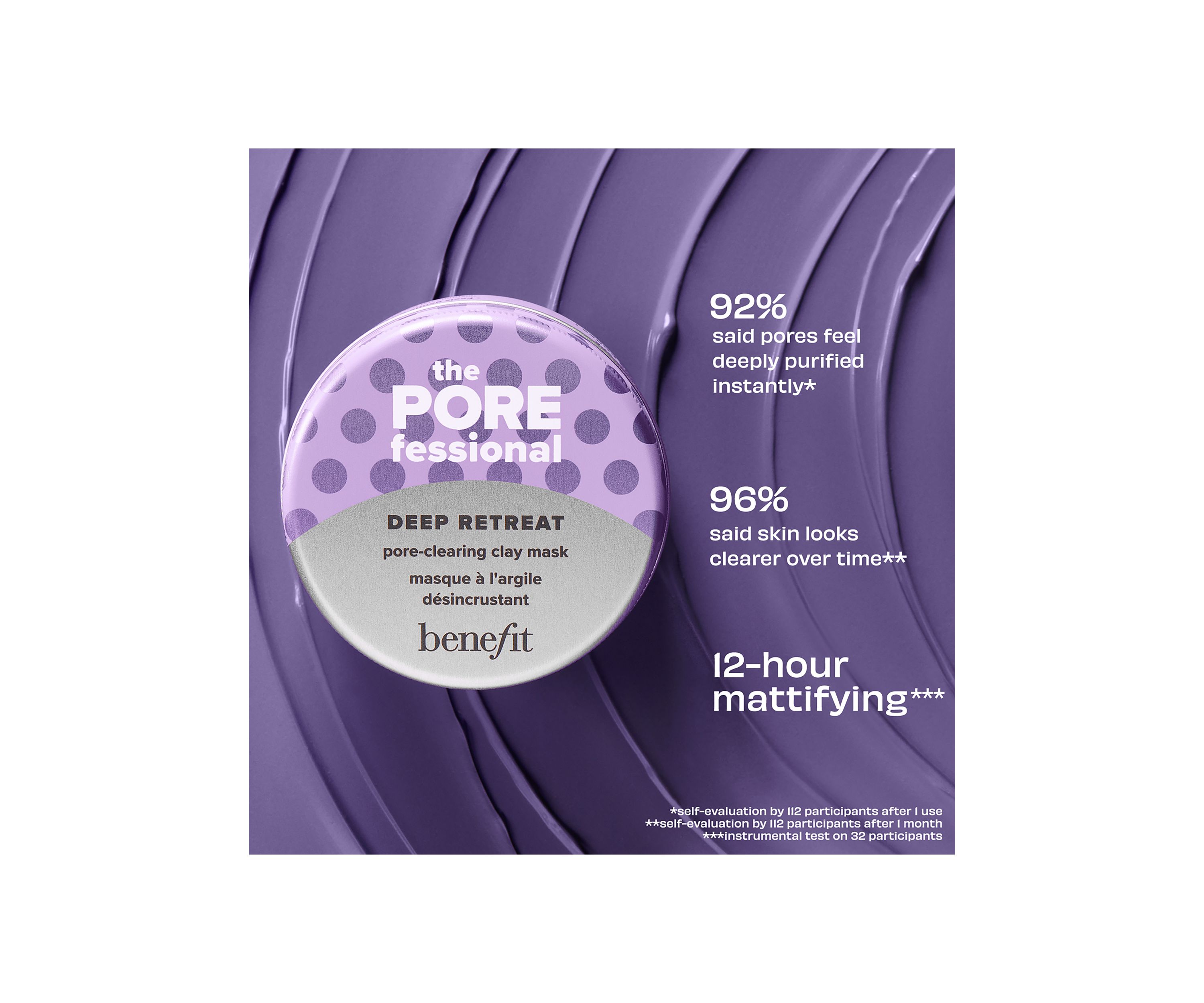 The POREfessional Deep Retreat Pore-Clearing Clay Mask Mini