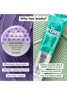 The POREfessional Deep Retreat Pore-Clearing Clay Mask Mini