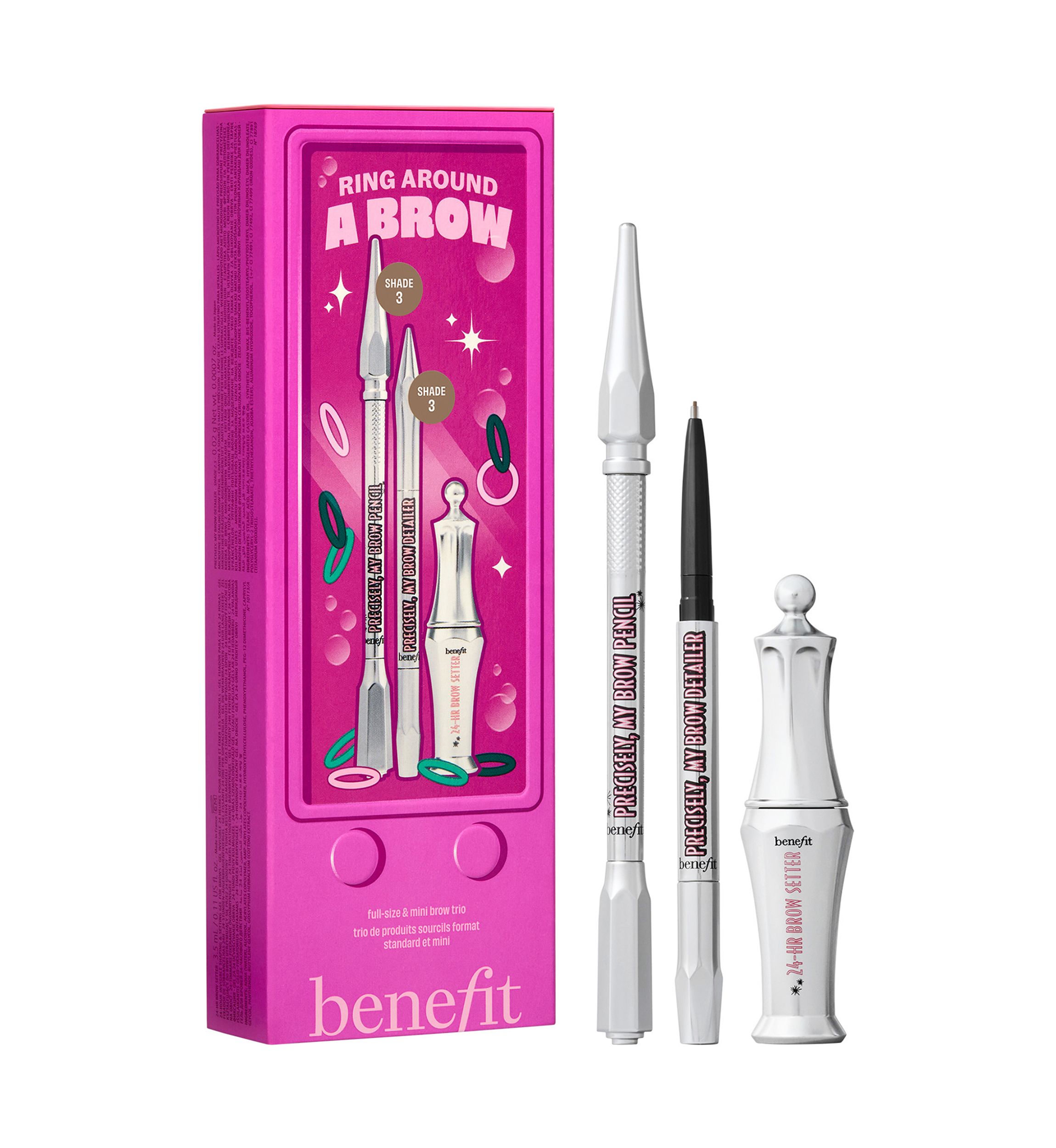 Ring Around A Brow 3-Piece Brow Gift Set - $68 Value!