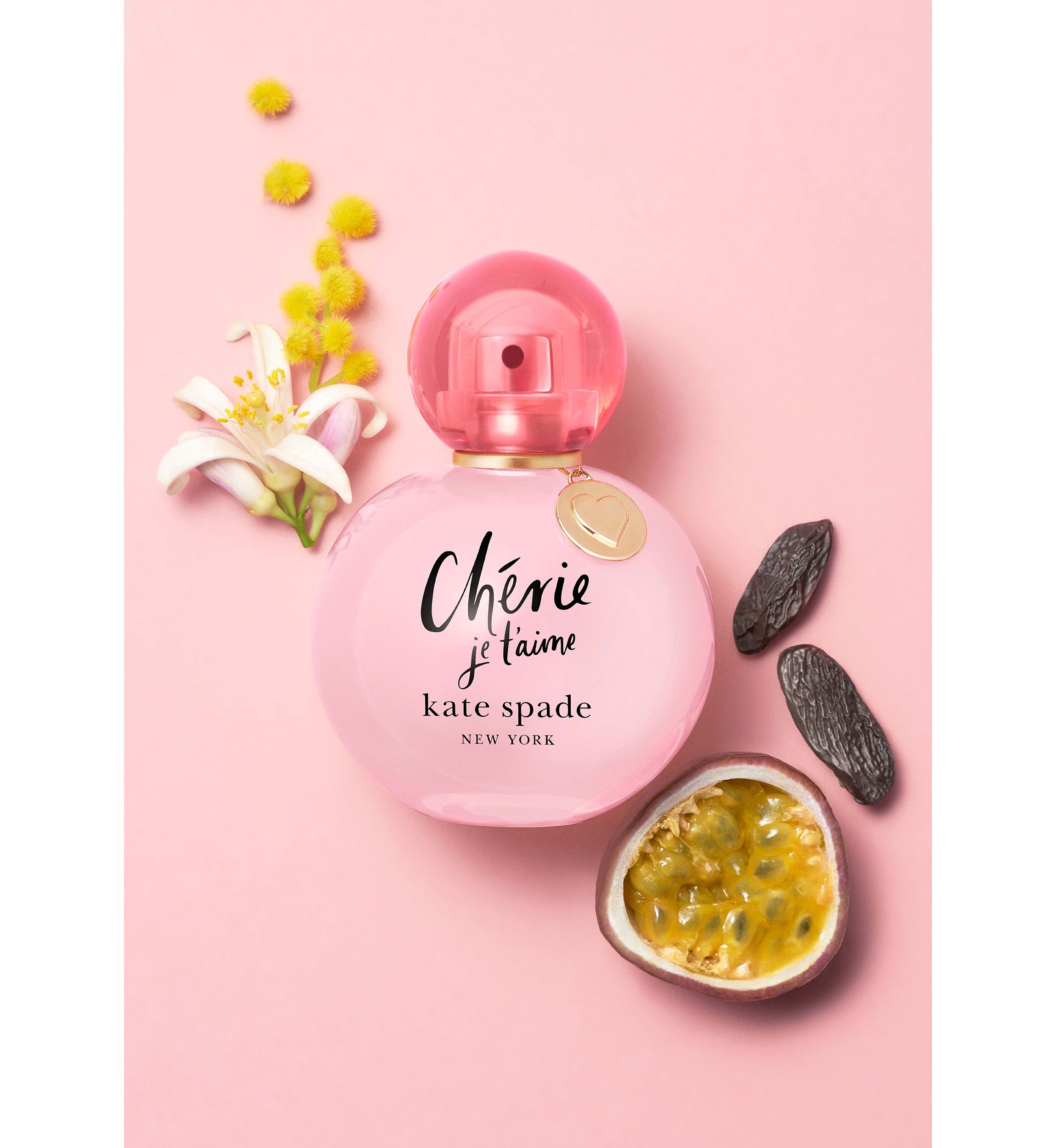 Women\'s Kate Spade Cherie Je T\'aime Pink Gold Eau de Parfum 100ml Amazon.com: kate spade new york - Cherie Je t main image 2
