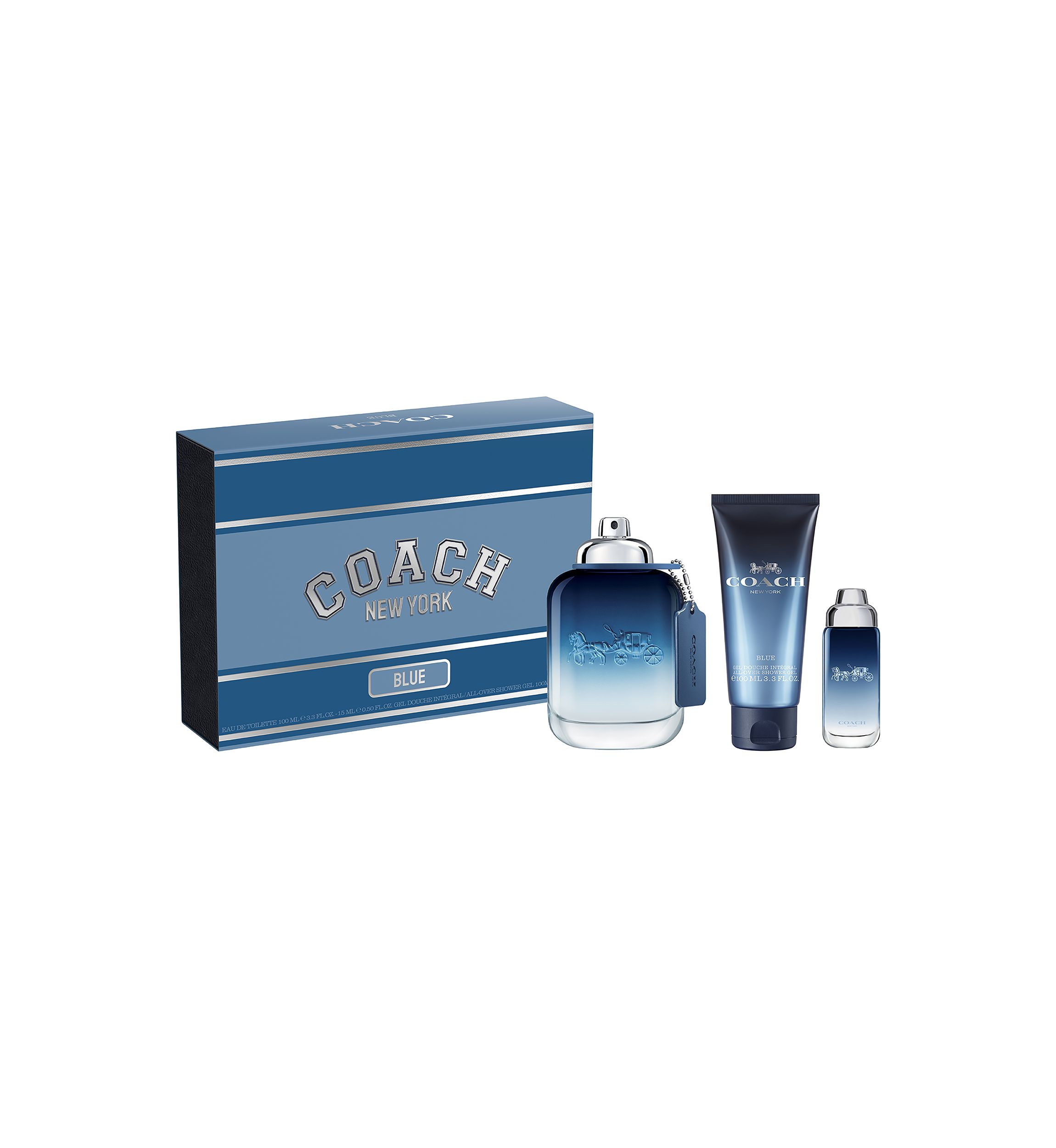 COACH BLUE 香水セット ギフトボックス COACH Blue Eau De Toilette 3-Piece Gift Set | Belk