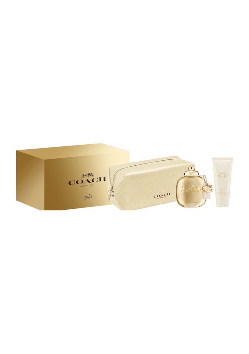 COACH Gold Parfum 3 Piece Set | Belk