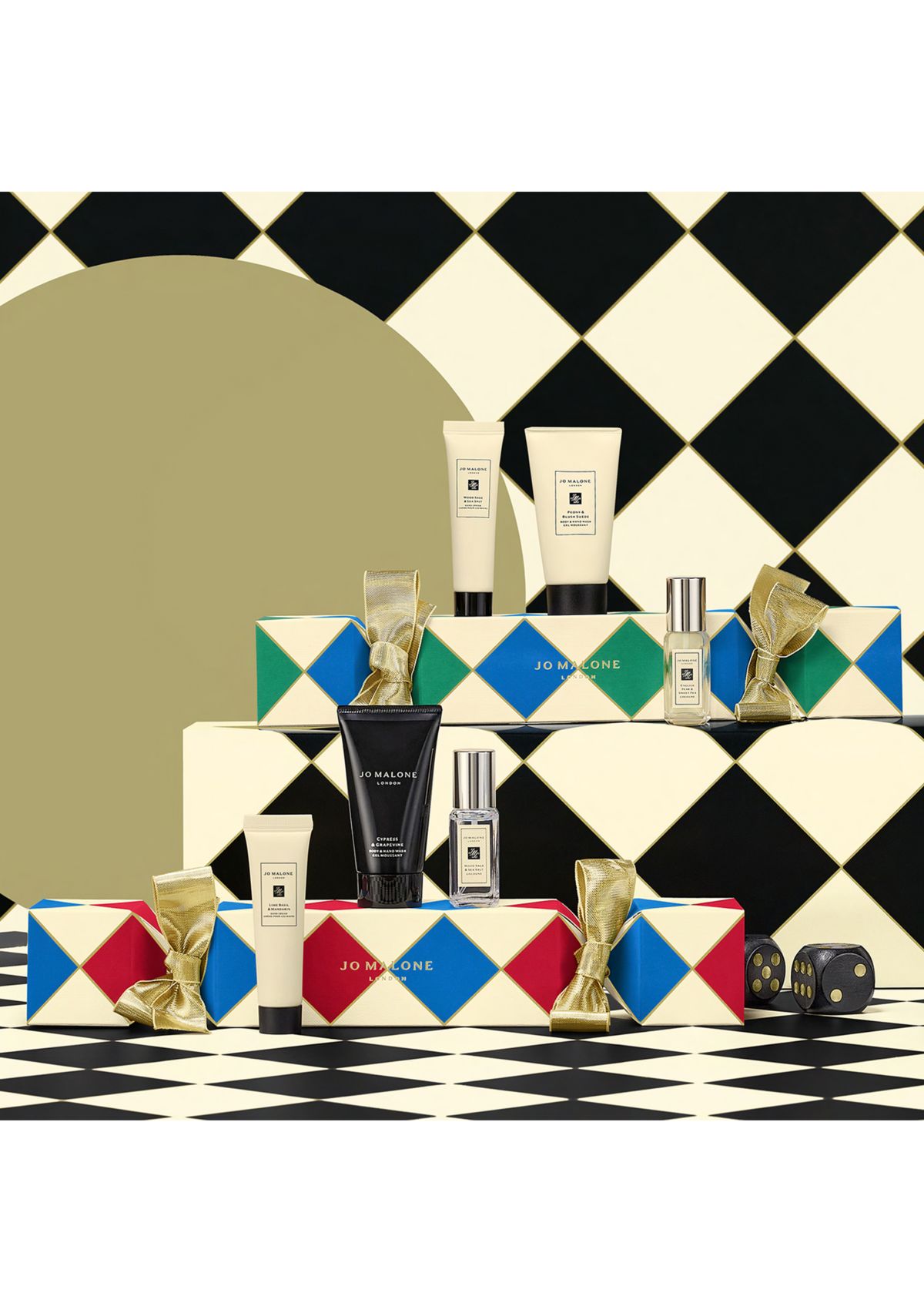 Green & Blue Holiday Cracker Gift Set 