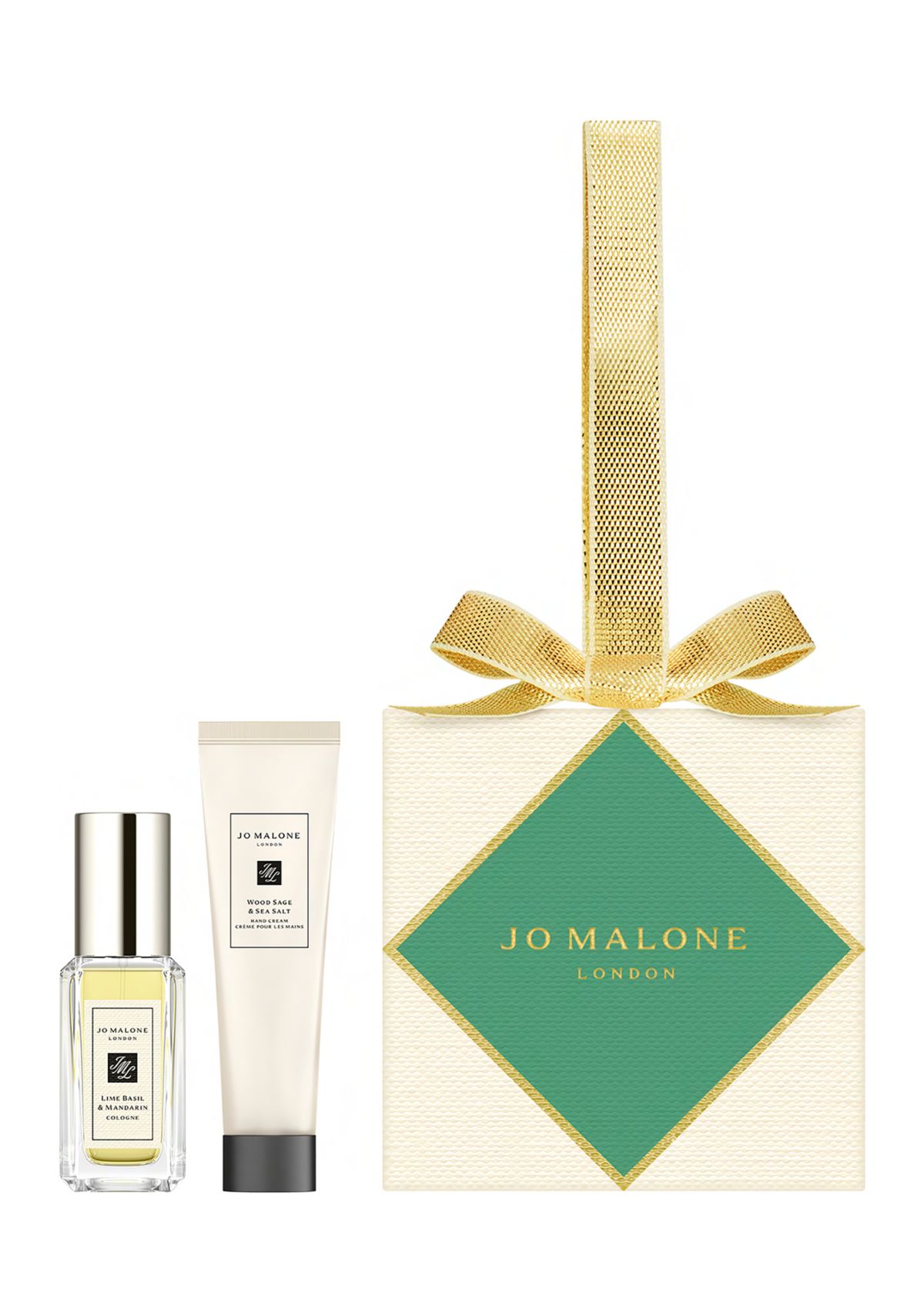 Blue Ornament Hand Cream + Cologne Gift Set 