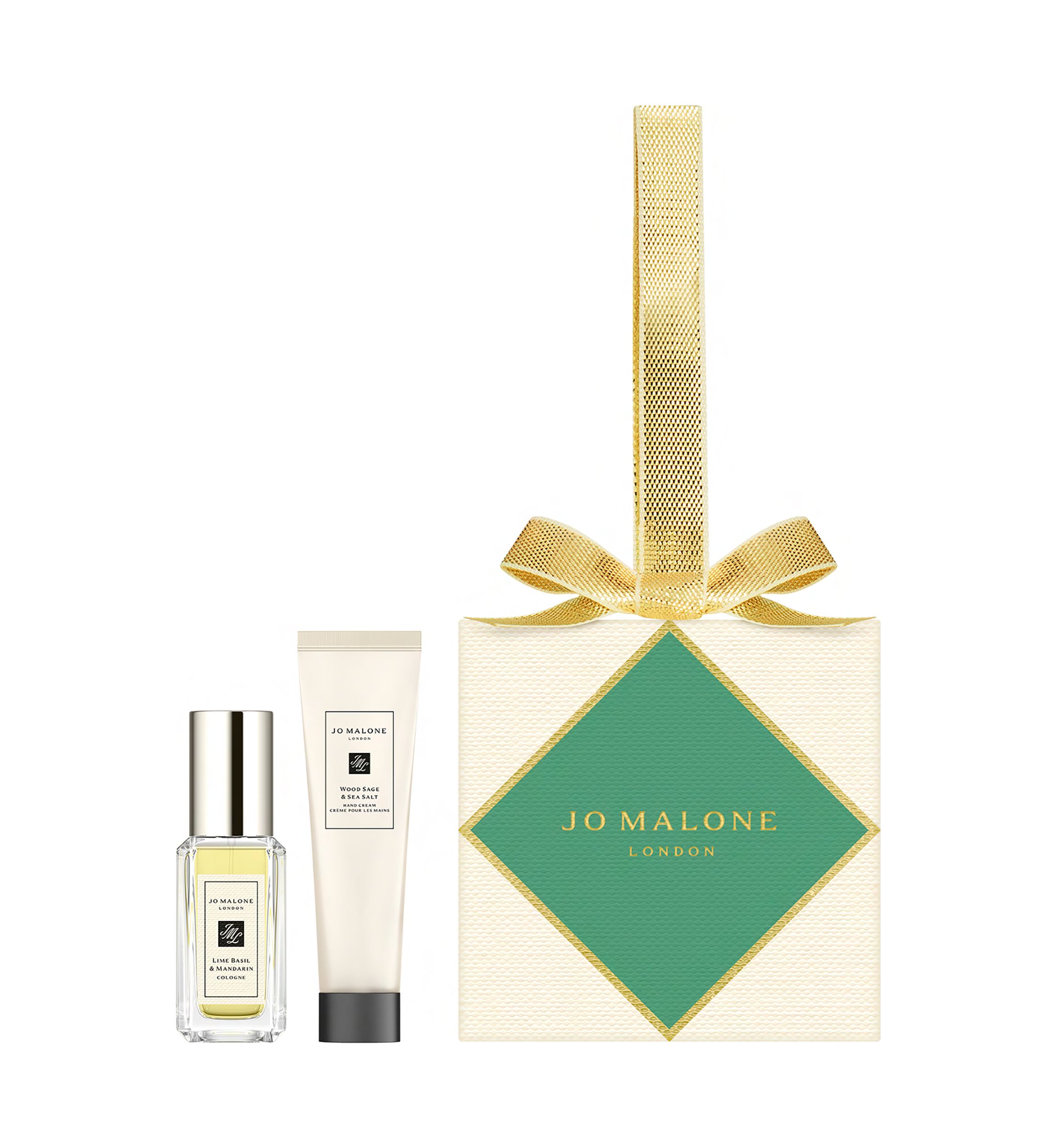 Blue Ornament Hand Cream + Cologne Gift Set 