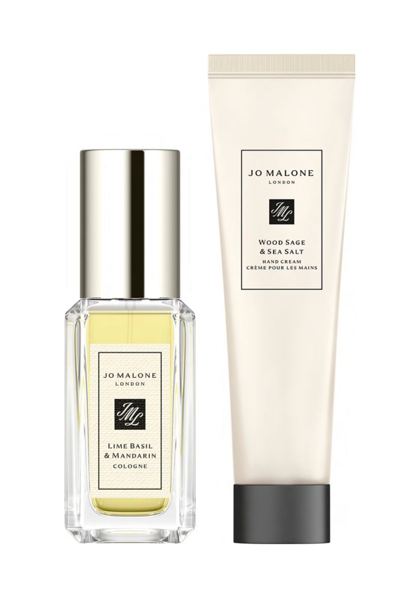 Blue Ornament Hand Cream + Cologne Gift Set 