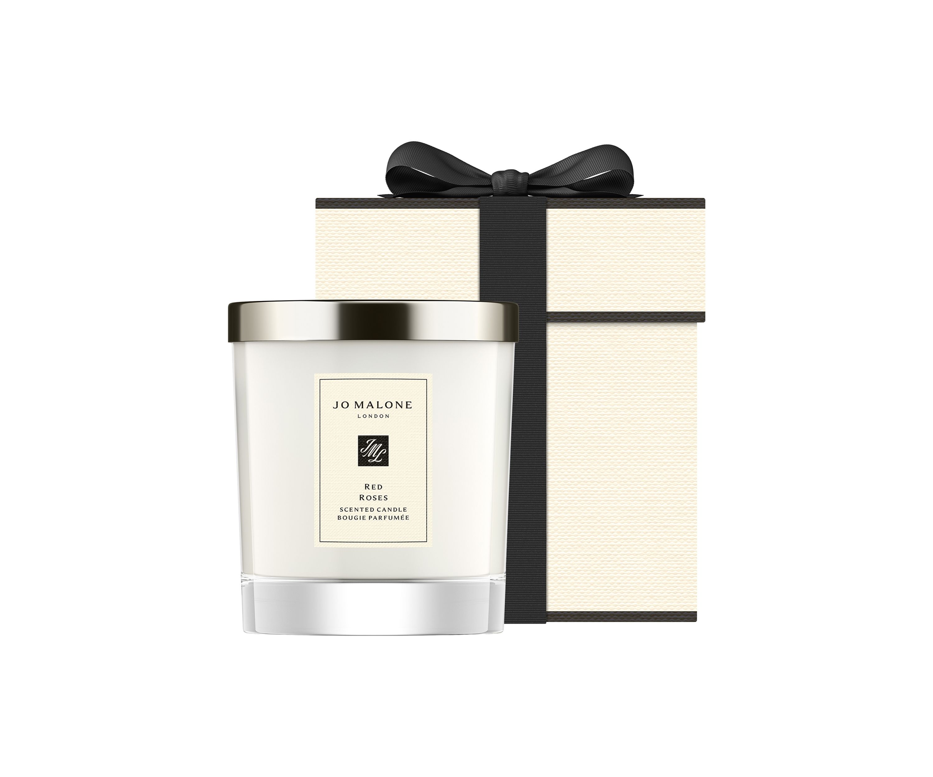 Red Roses Classic Candle