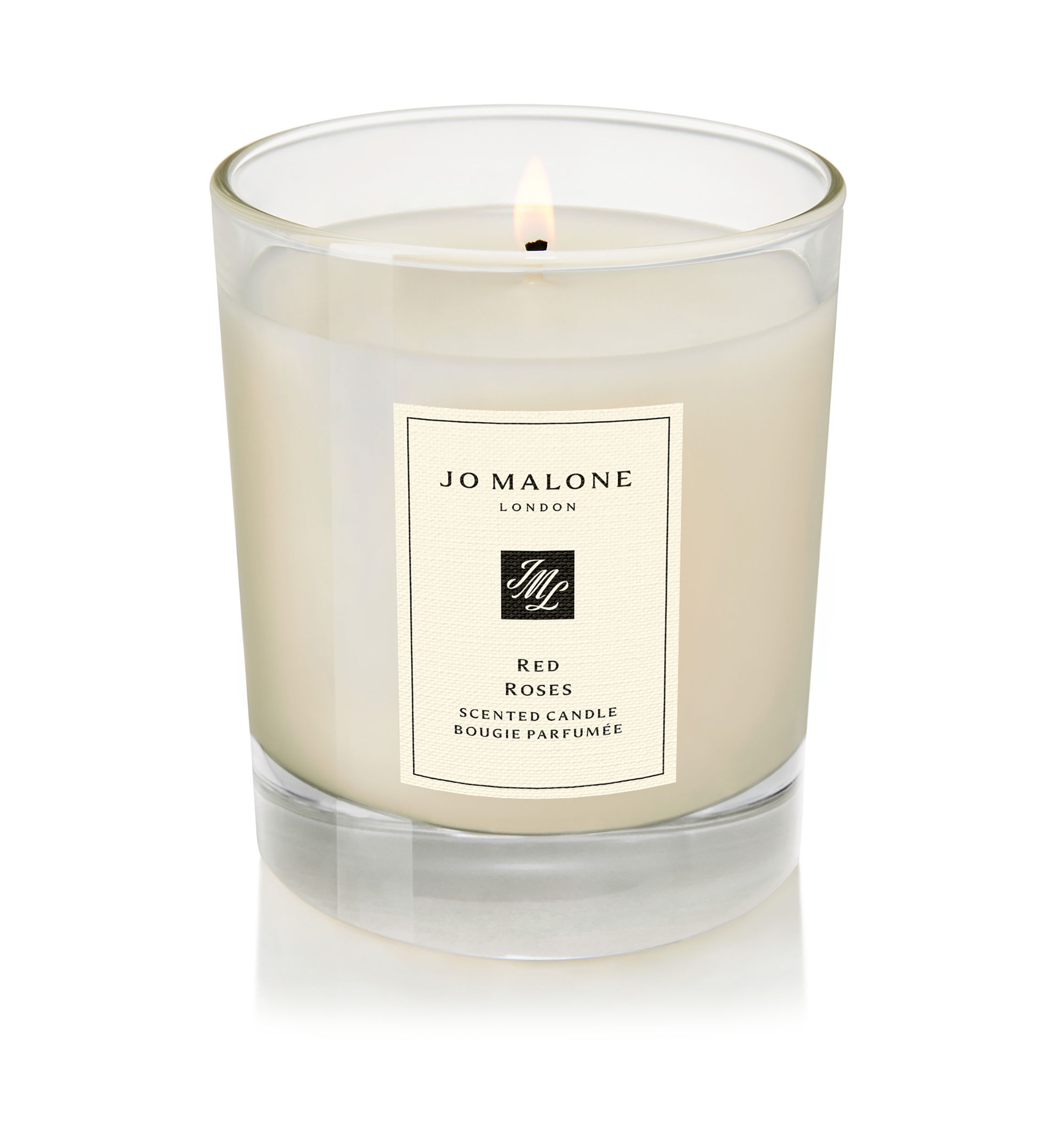 Red Roses Classic Candle