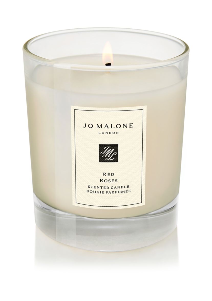 Red Roses Classic Candle