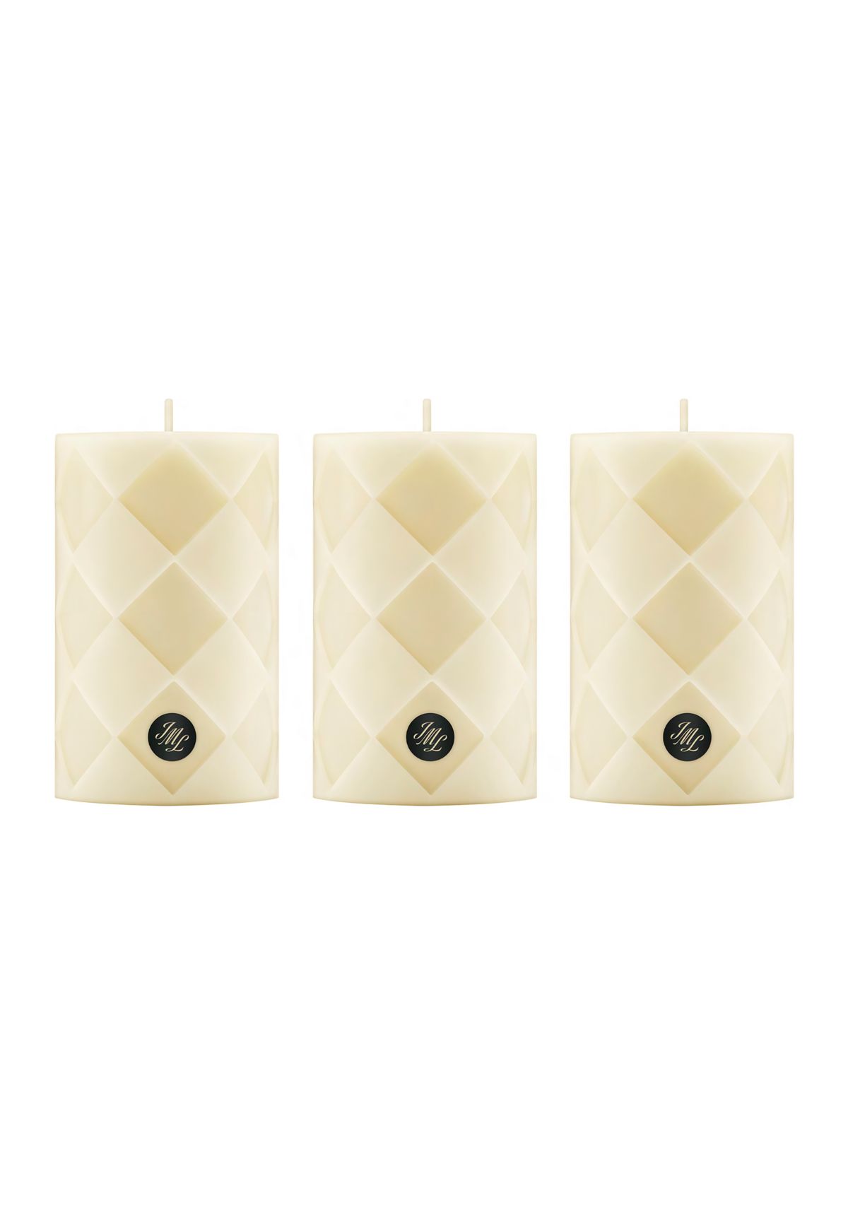 Ginger Biscuit Pillar Candle Collection Gift Set