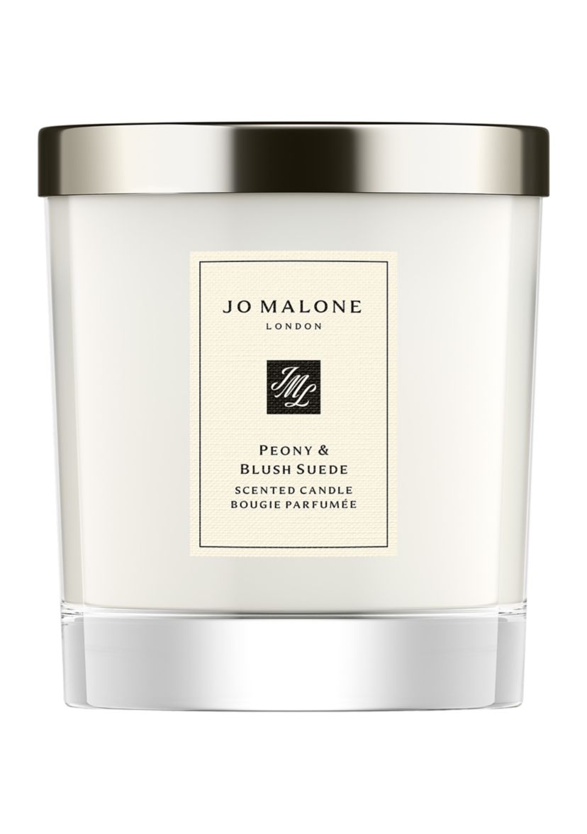 Peony & Blush Suede Home Candle 