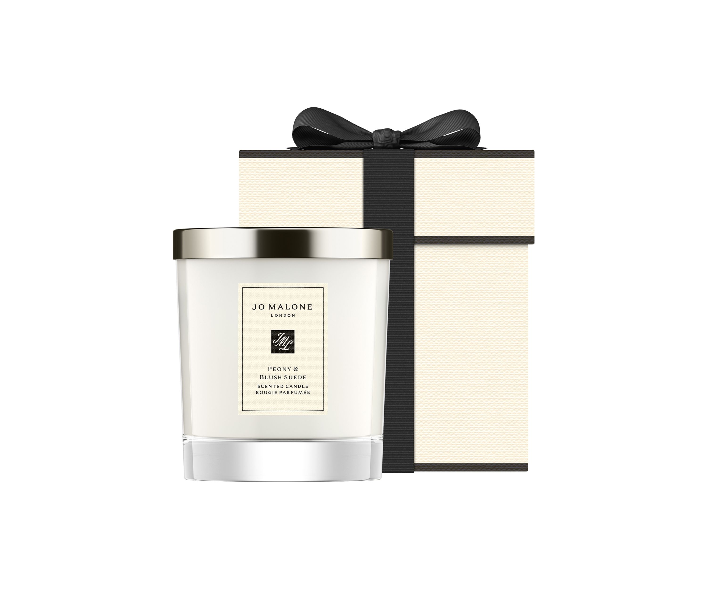 Peony & Blush Suede Home Candle 