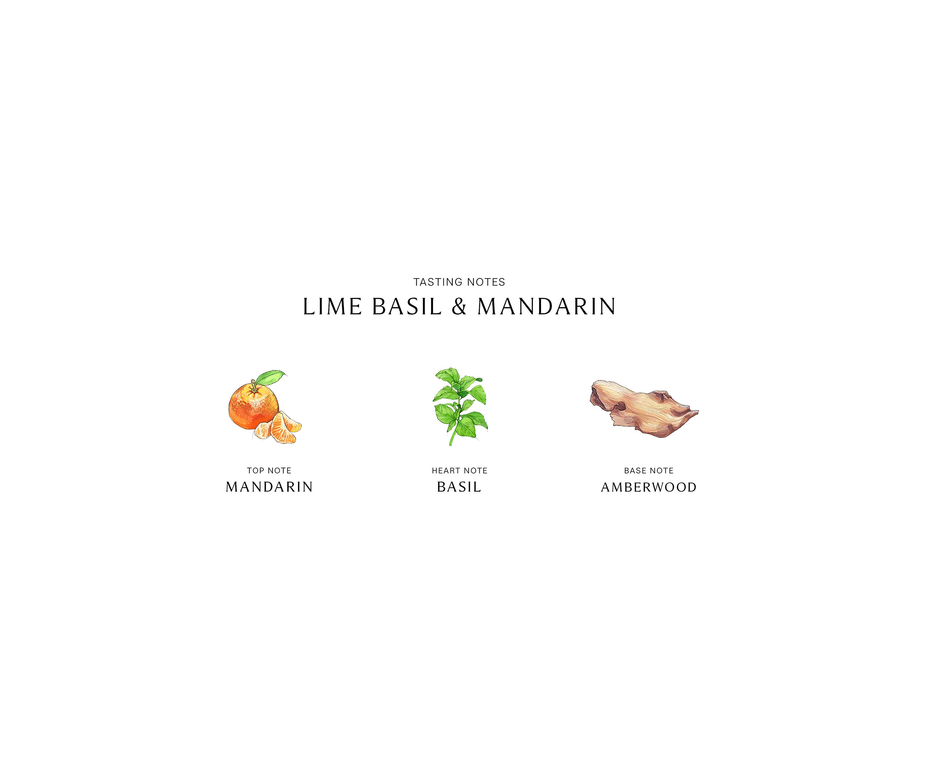 Lime Basil & Mandarin Bath Oil