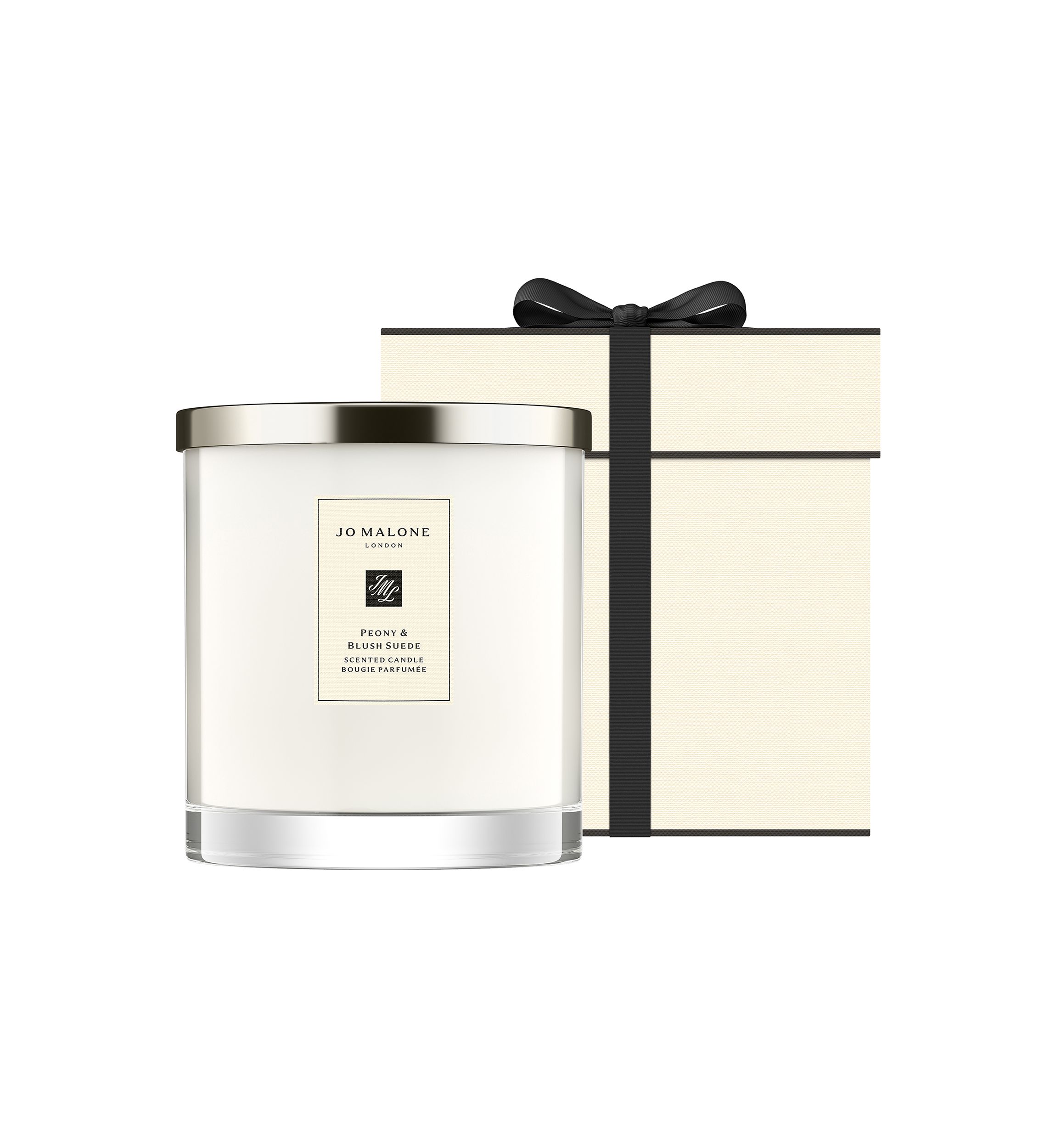 Peony & Blush Suede Luxury Candle