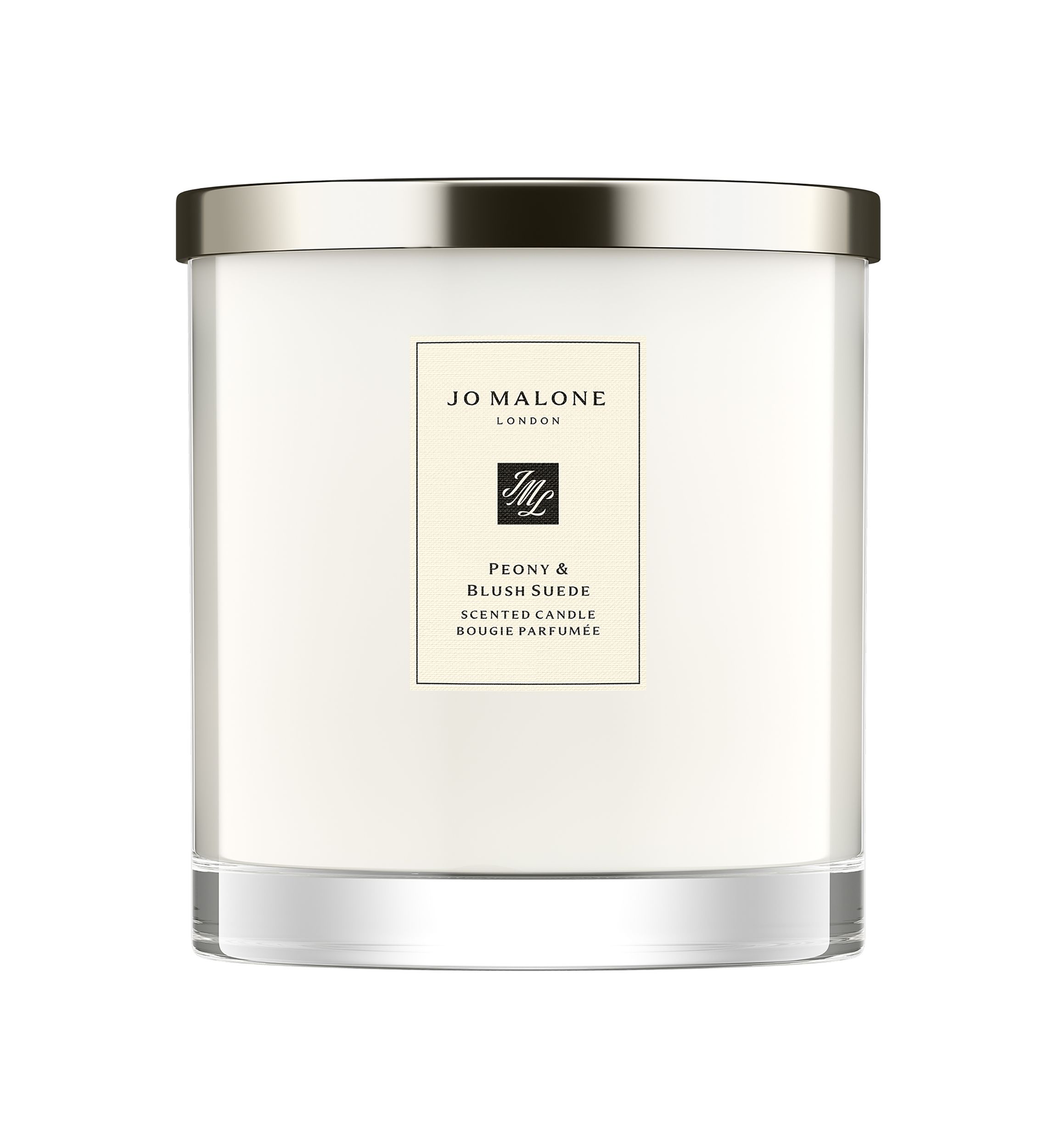 Peony & Blush Suede Luxury Candle