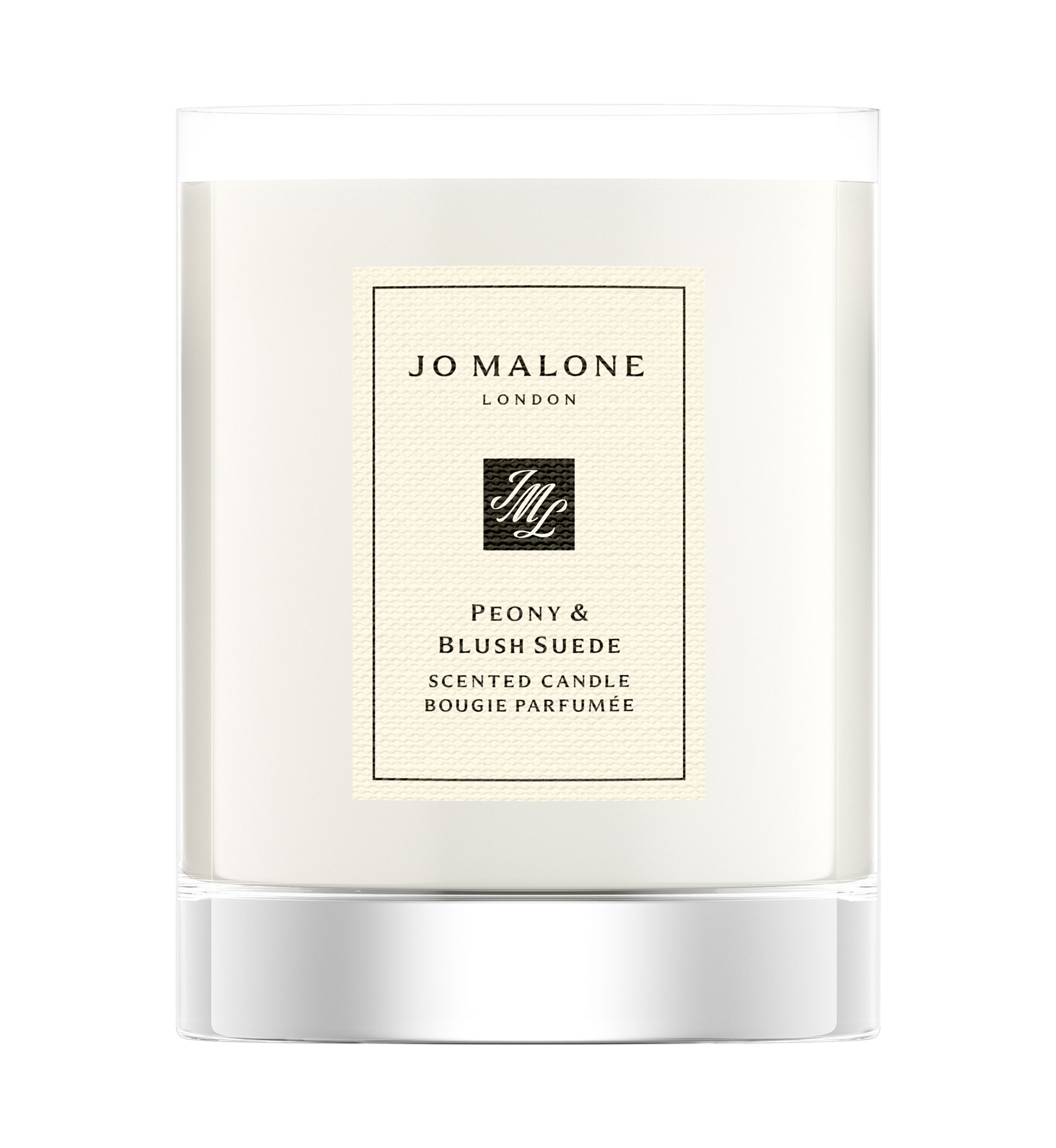 Peony & Blush Suede Travel Candle