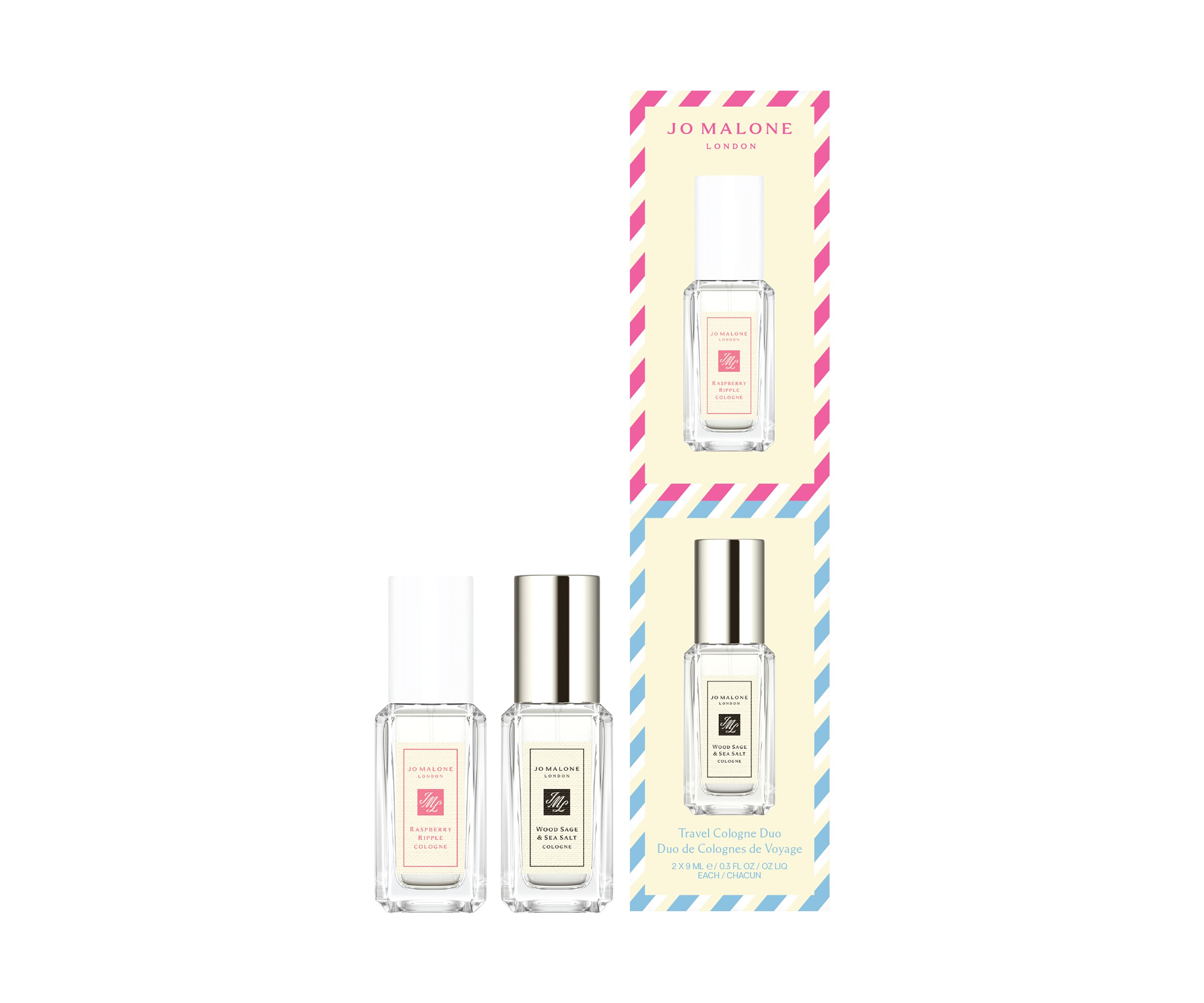 Raspberry Ripple & Wood Sage & Sea Salt Cologne Duo Set - $56 Value!