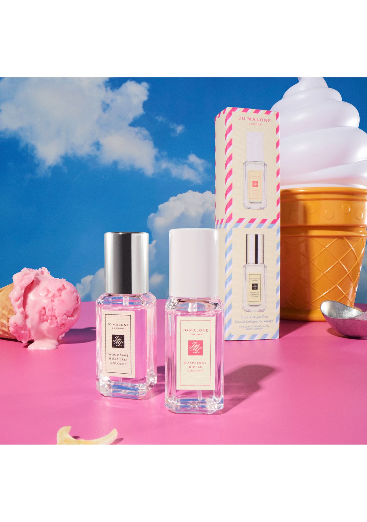 Raspberry Ripple & Wood Sage & Sea Salt Cologne Duo Set - $56 Value!