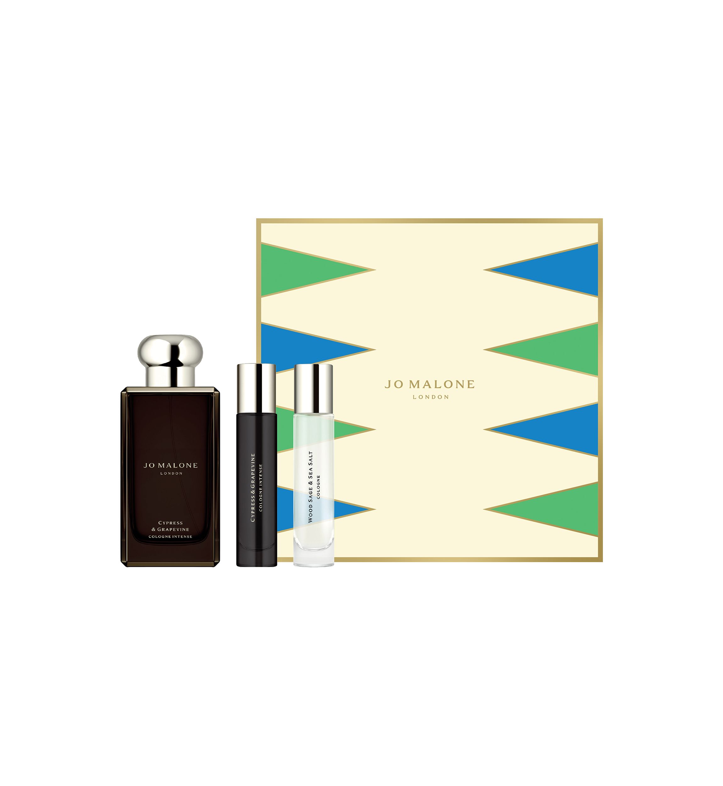 Cypress & Grapevine & Wood Sage & Sea Salt Cologne Gift Set Trio - $308 Value!