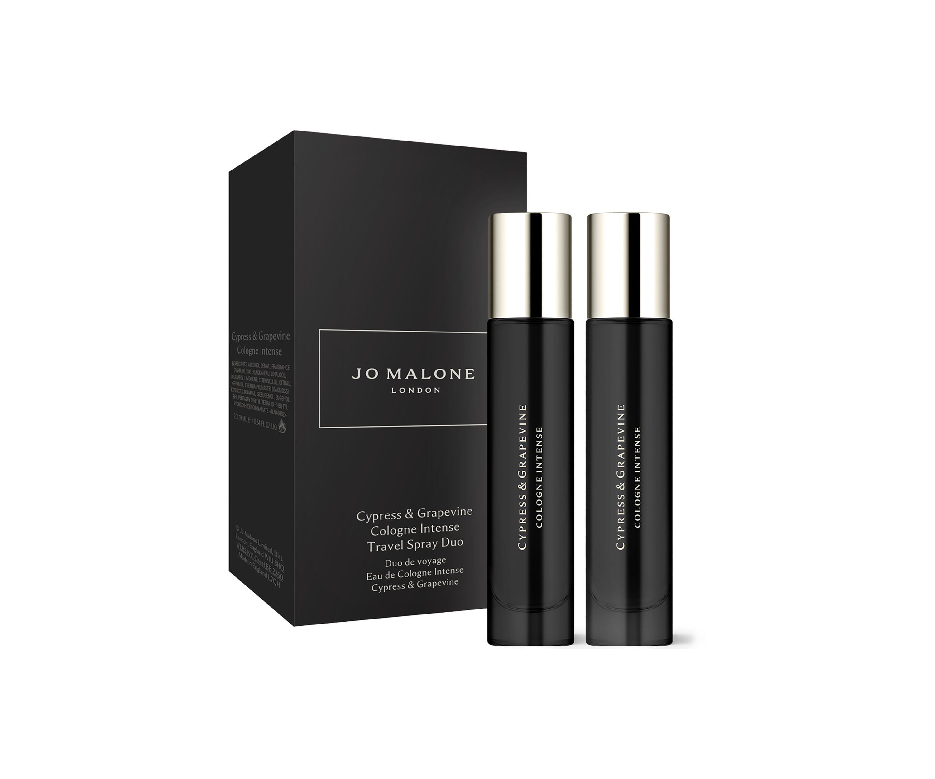 Cypress & Grapevine Cologne Intense Travel Spray Duo 
