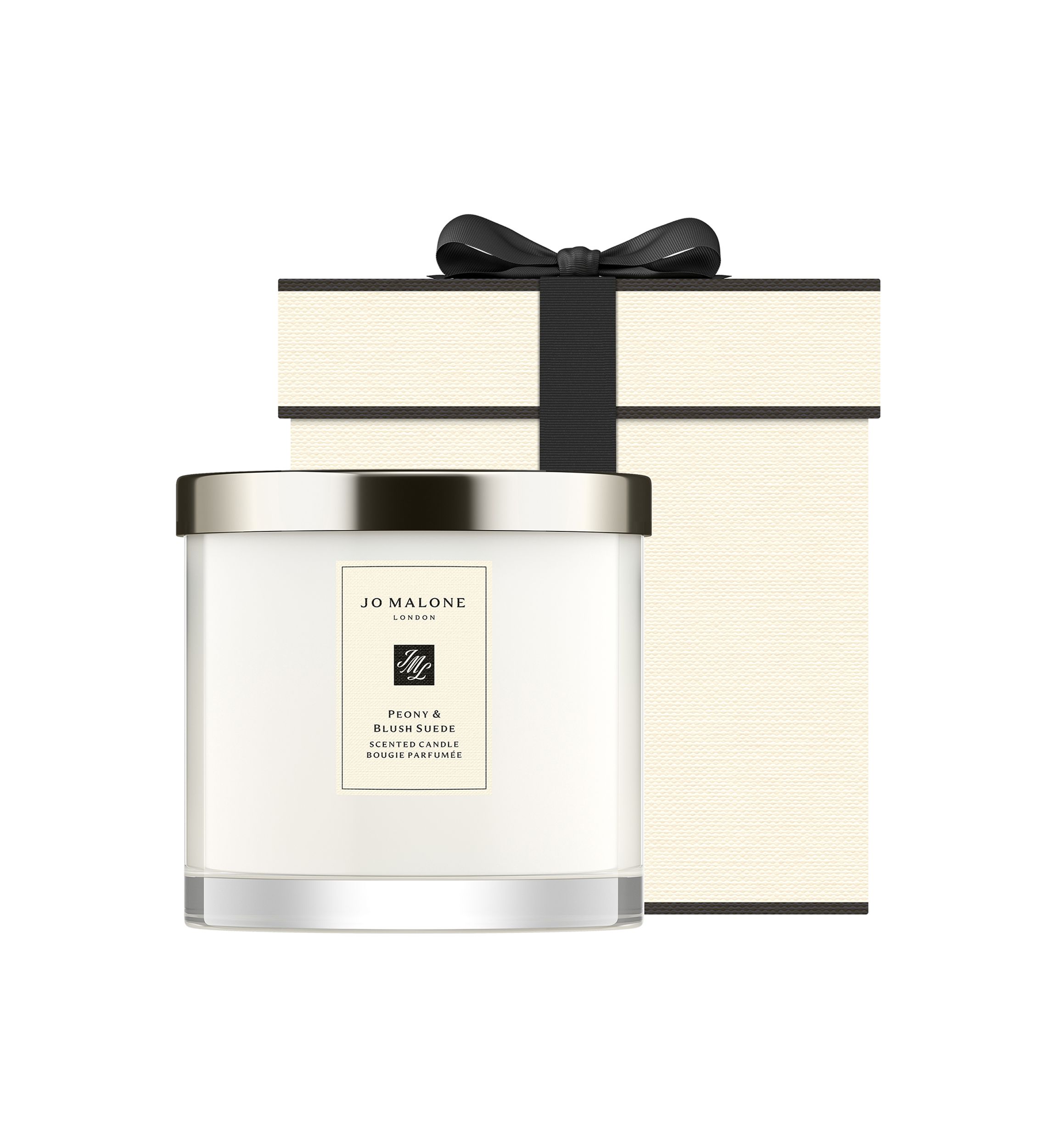 Peony & Blush Suede Deluxe Candle