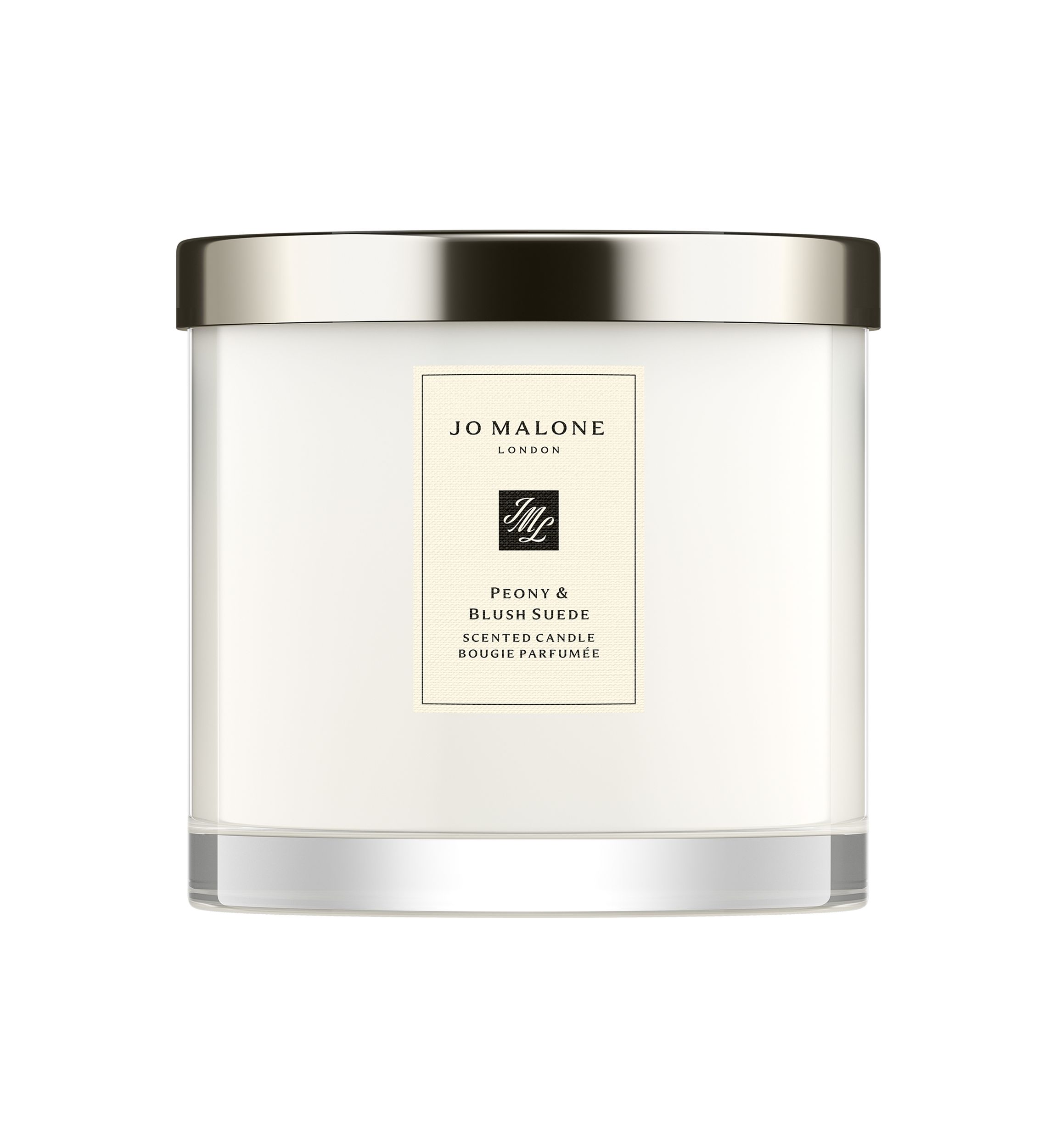 Peony & Blush Suede Deluxe Candle