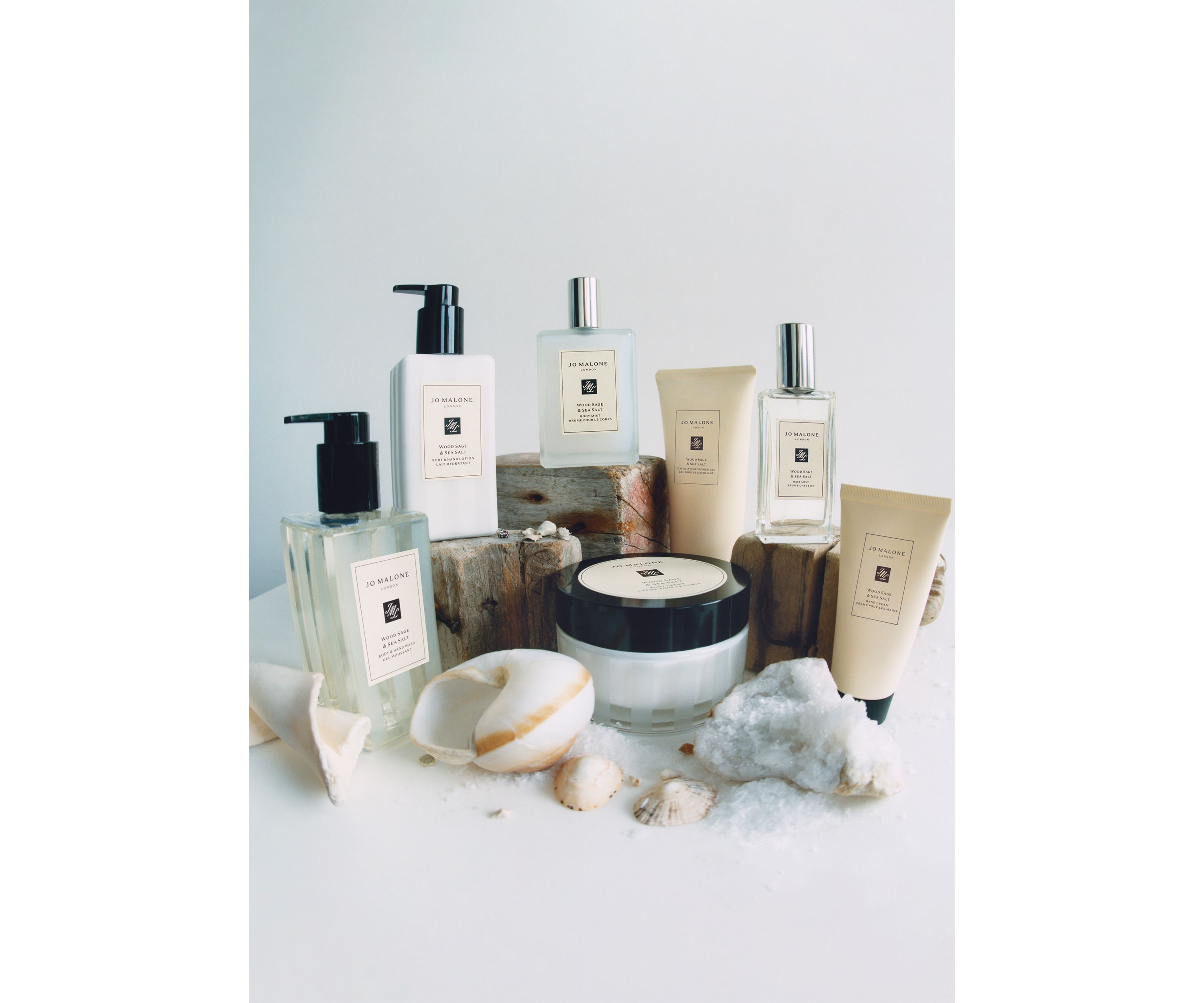 Wood Sage & Seasalt Exfoliating Shower Gel