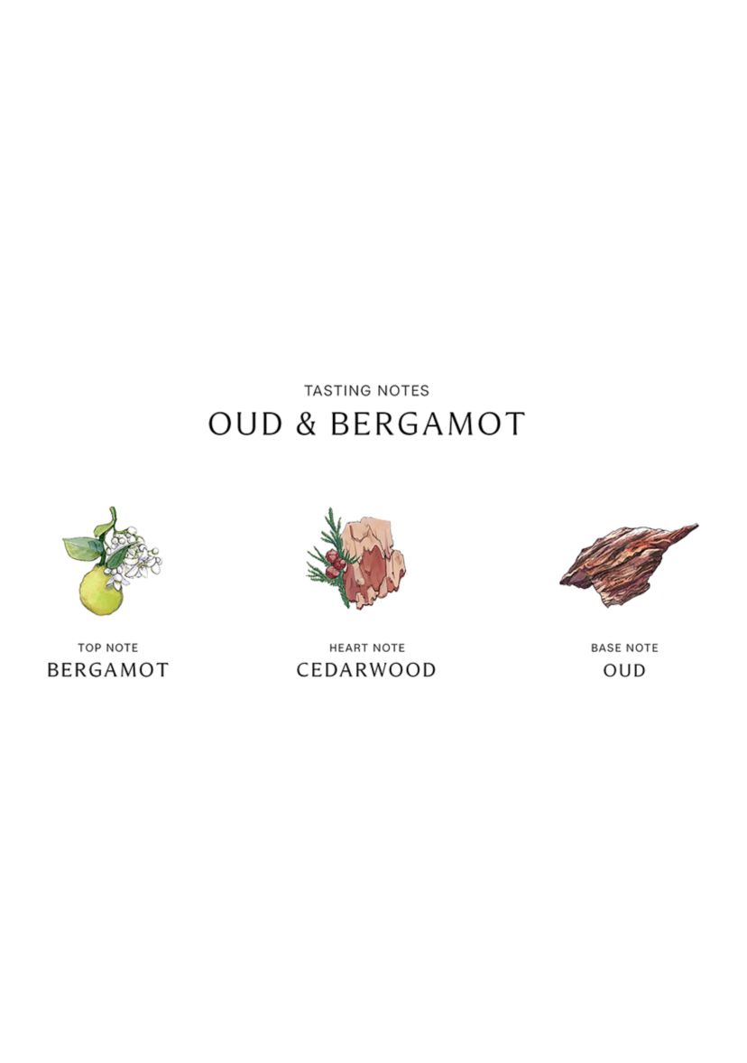 Oud & Bergamot Home Candle