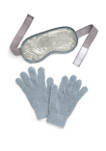 Eye Mask + Spa Glove Set-Gray