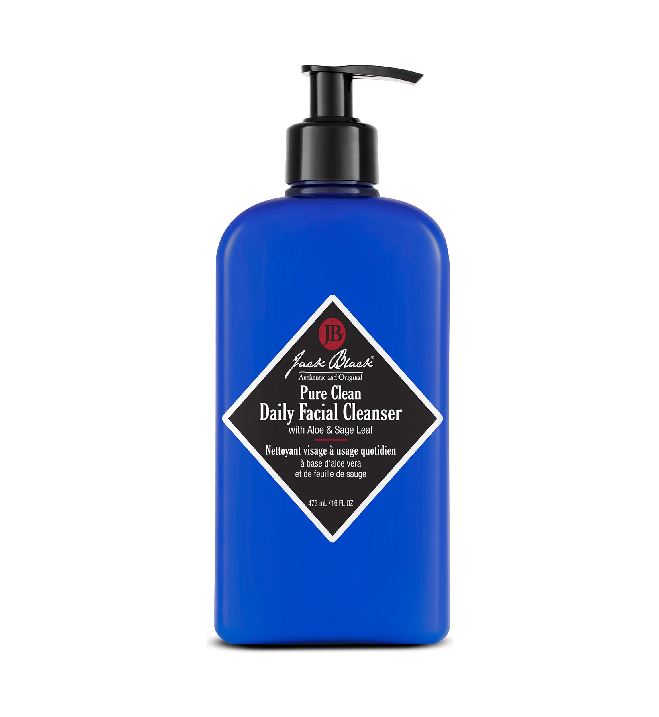 Pure Clean Daily Facial Cleanser with Aloe & Sage Leaf 