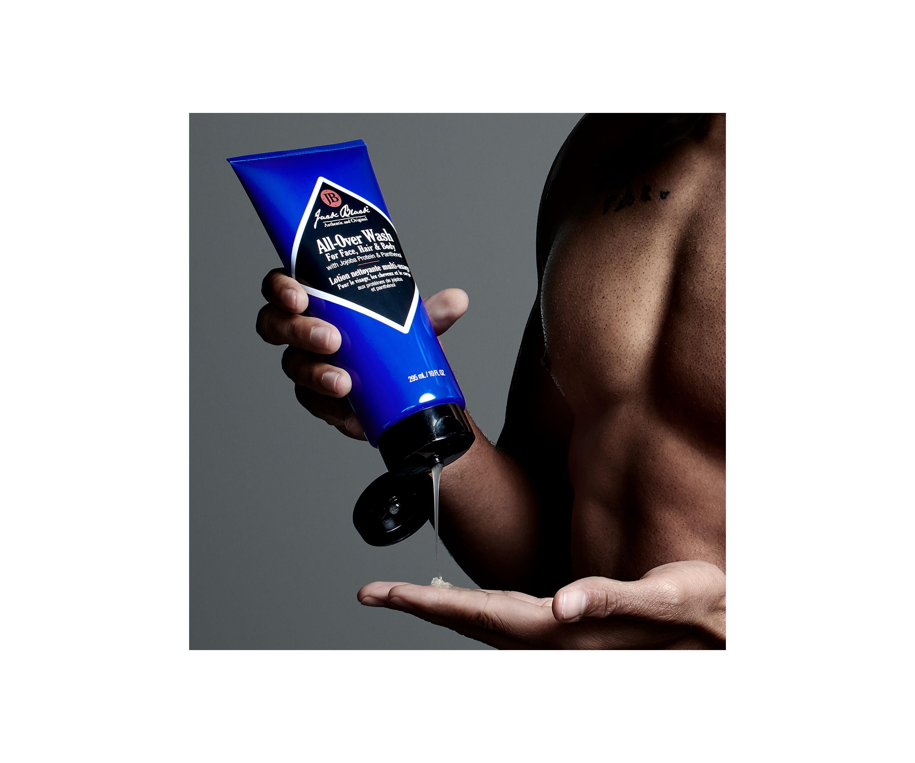 All-Over Wash for Face, Hair & Body with Citrus, Mint & Oakmoss