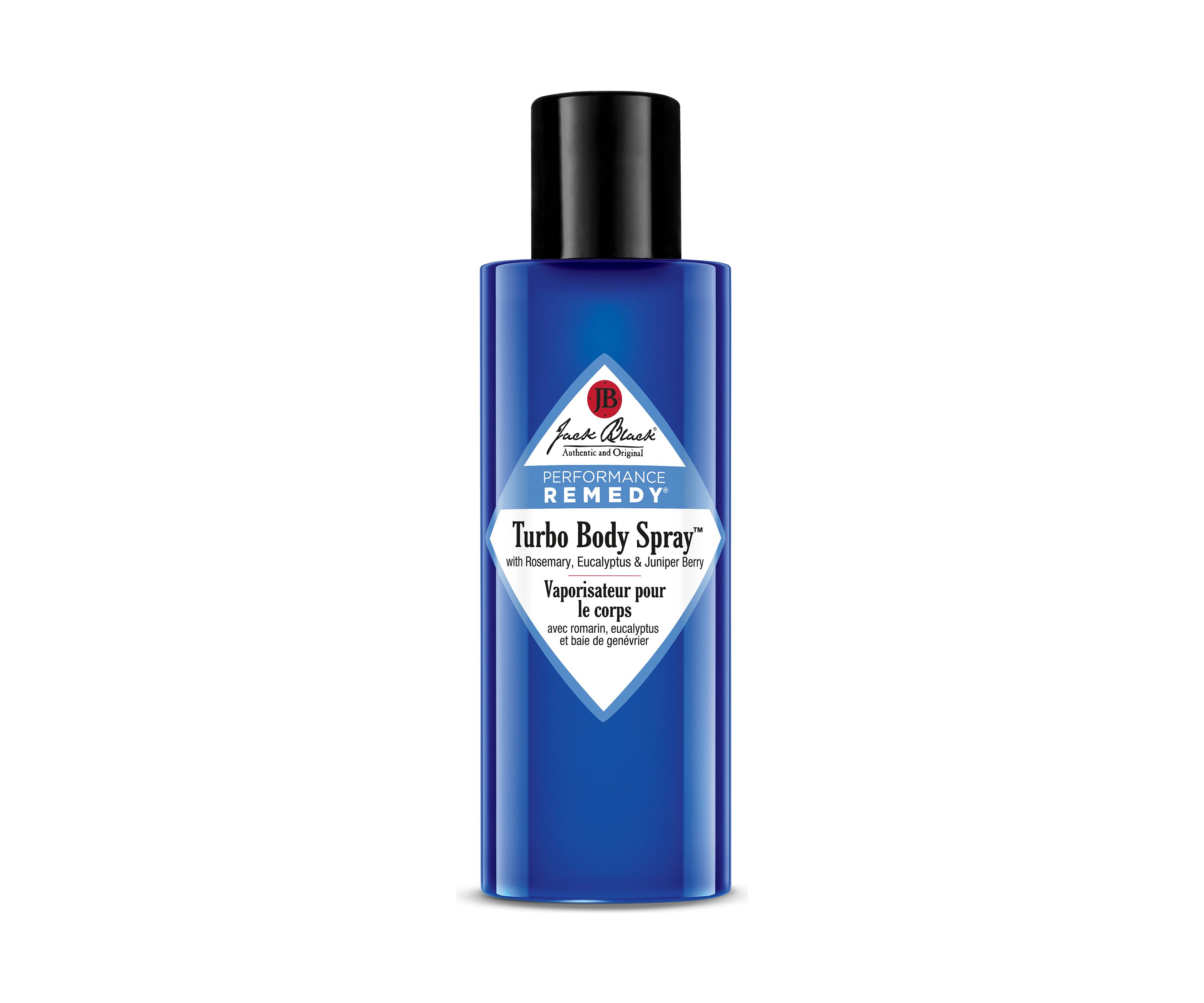 Turbo Body Spray with Rosemary, Eucalyptus & Juniper Berry