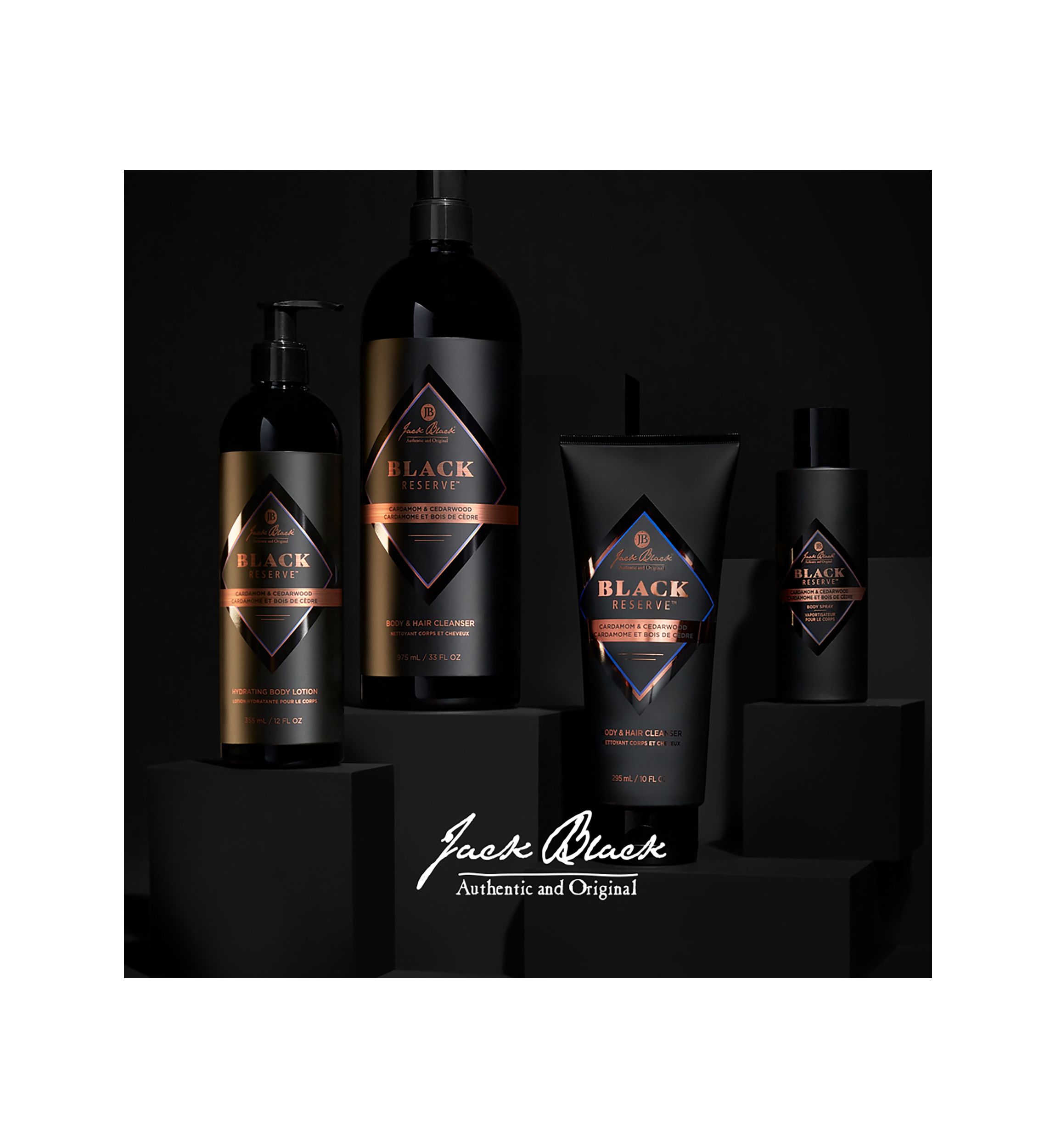 Black Reserve™ Hydrating Body Lotion with Cardamom & Cedarwood 