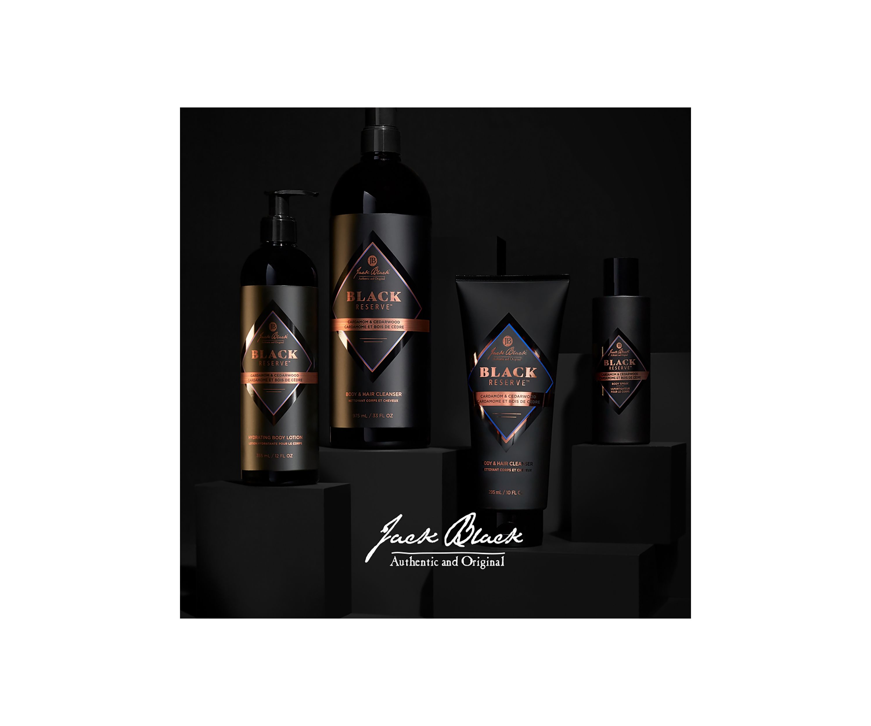 Black Reserve™ Body & Hair Cleanser with Blue Algae Extract & Sea Parsley 