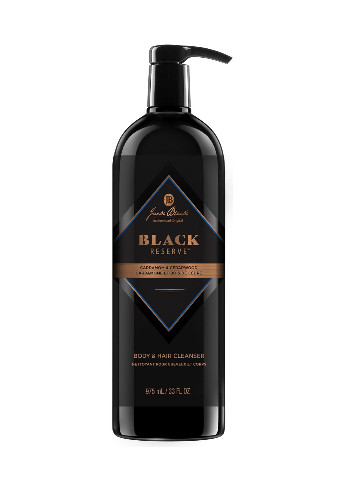 Black Reserve™ Body & Hair Cleanser with Blue Algae Extract & Sea Parsley 