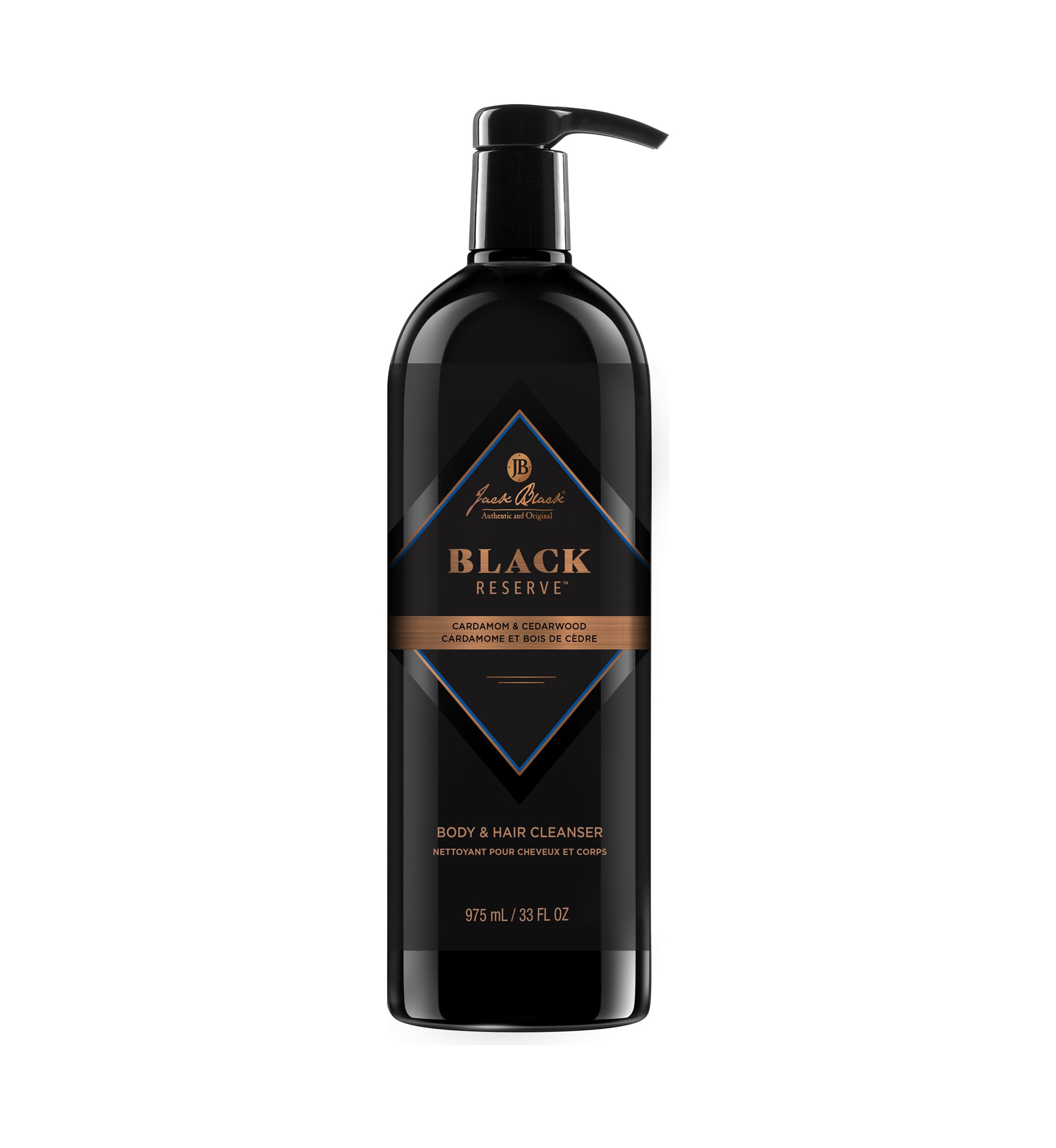 Black Reserve™ Body & Hair Cleanser with Blue Algae Extract & Sea Parsley 