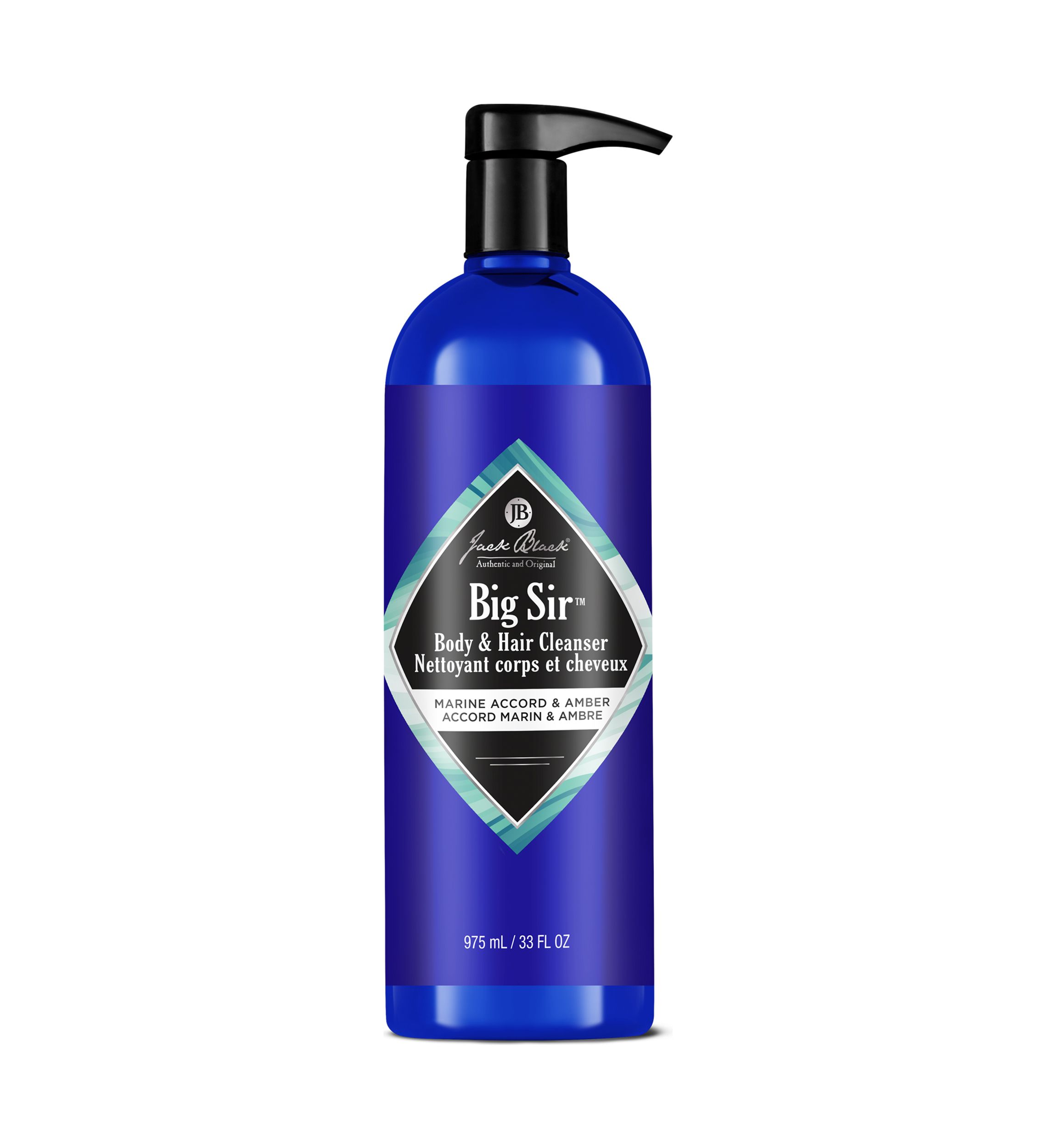 Big Sir™ Body & Hair Cleanser with Marine Accord & Amber 