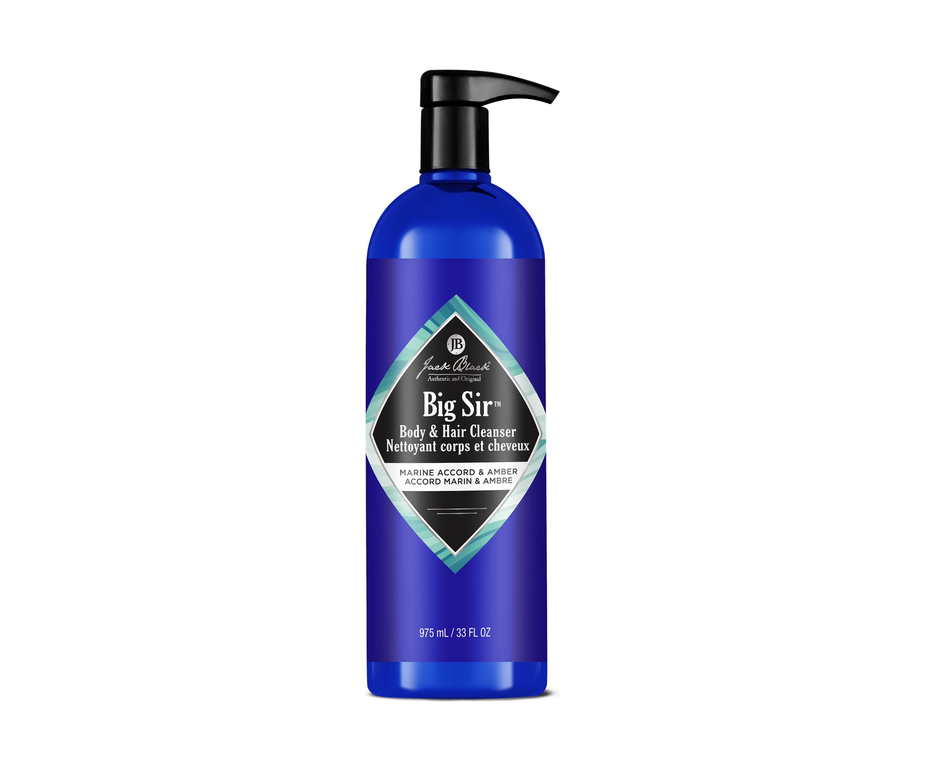 Big Sir™ Body & Hair Cleanser with Marine Accord & Amber 