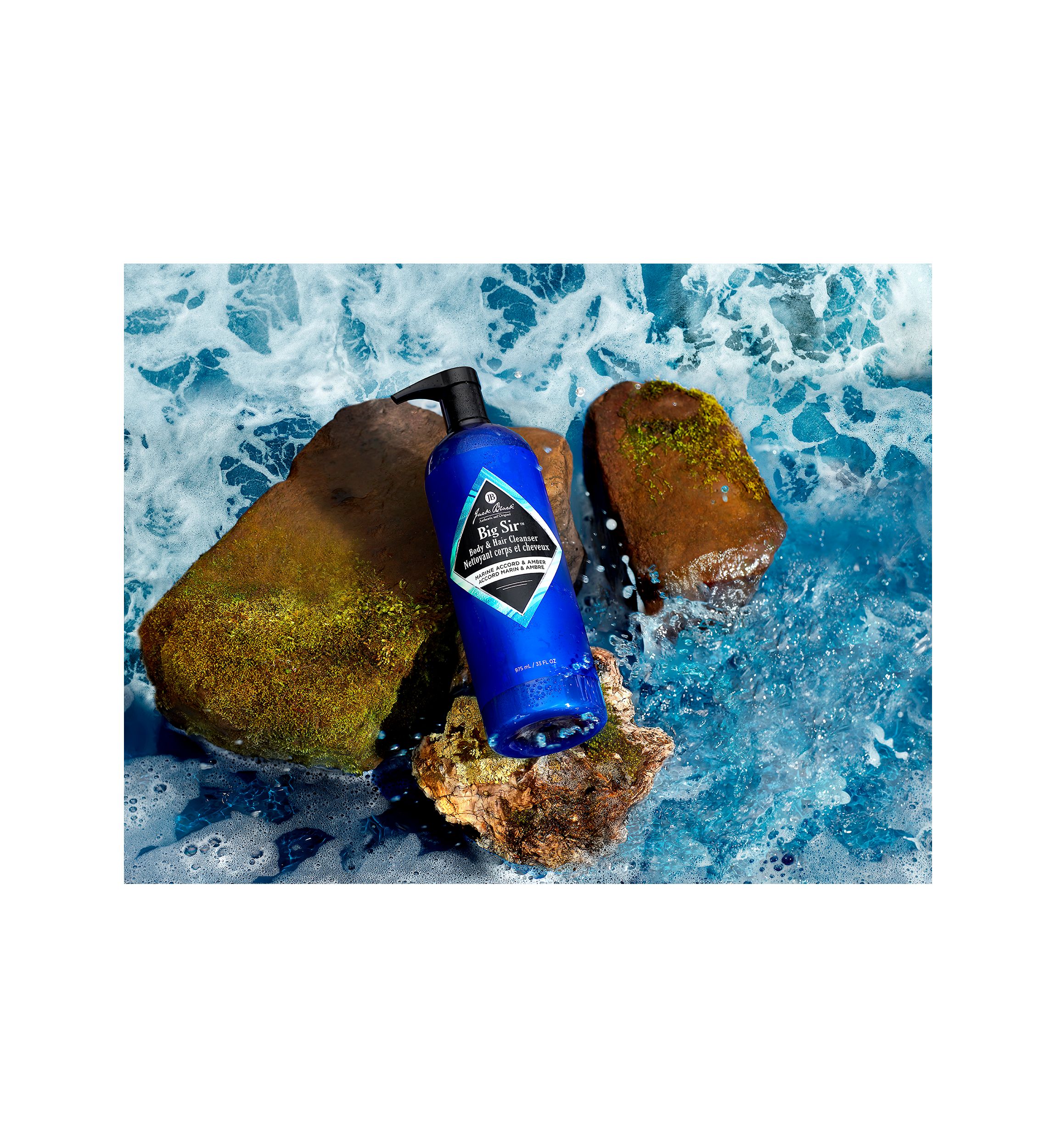 Big Sir™ Body & Hair Cleanser with Marine Accord & Amber 